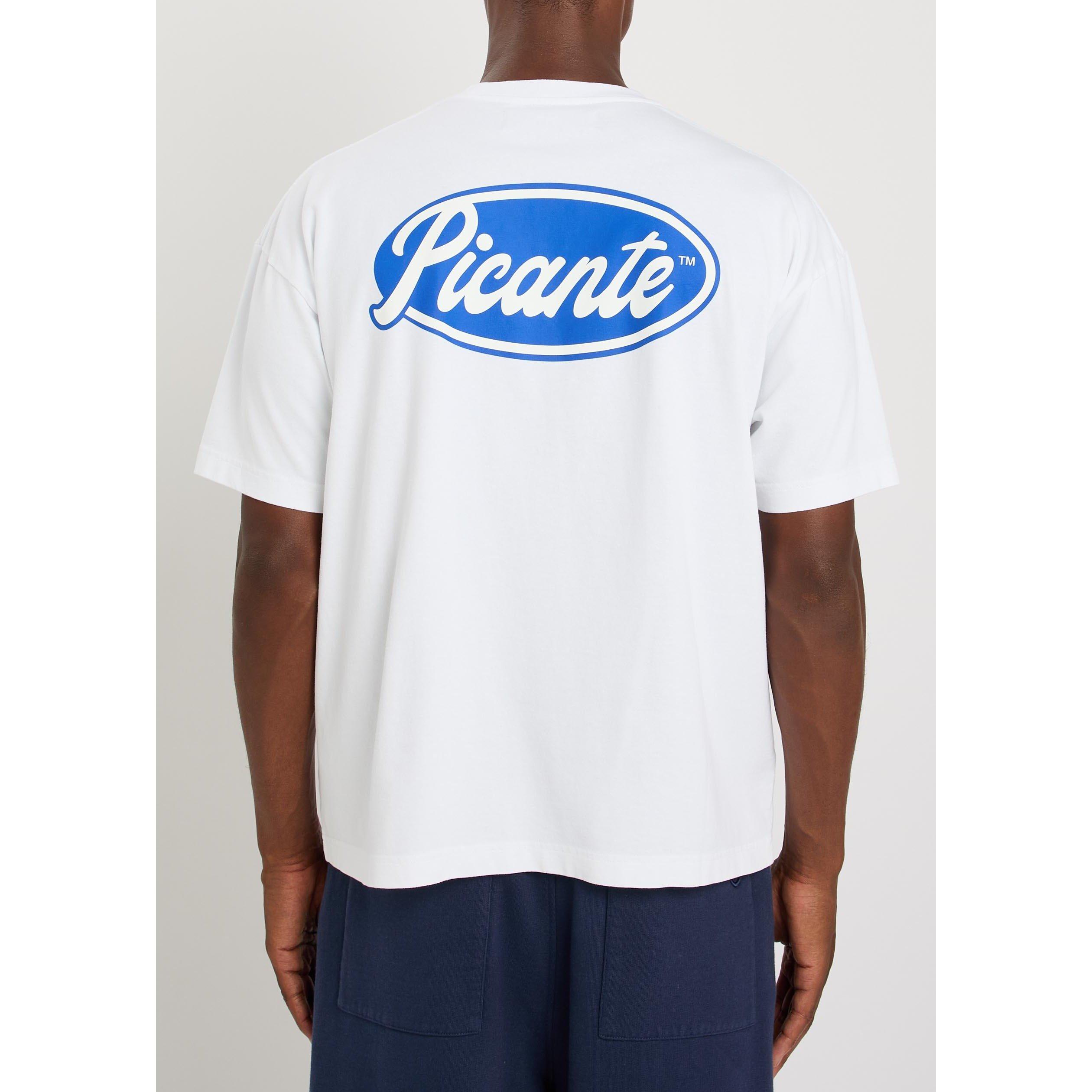 WHITE - PICANTE - Men's Senna Cotton T-Shirt - 3