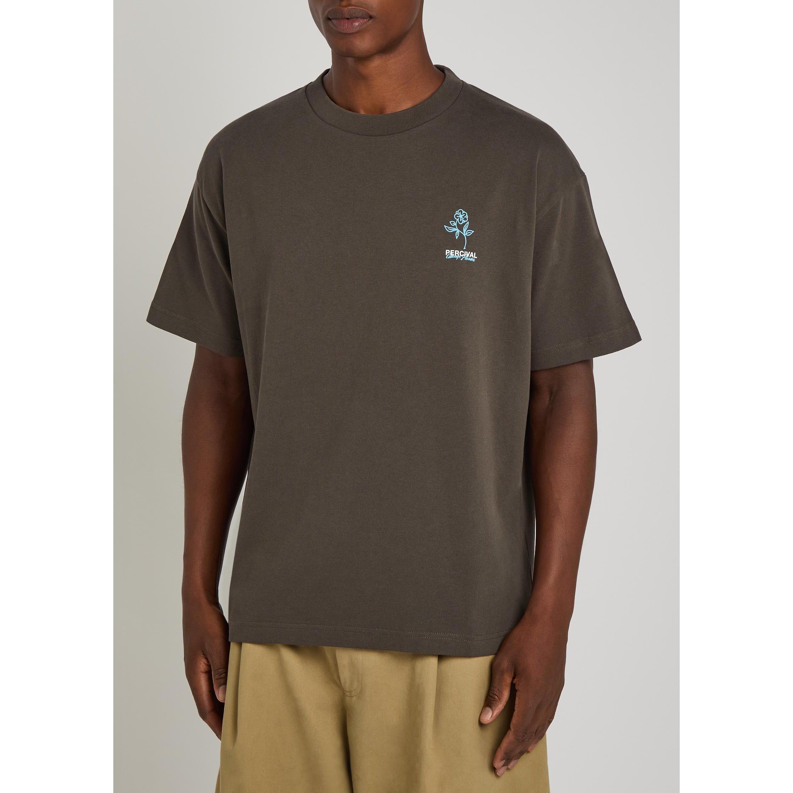 SAGE - Percival - Men's Short-Sleeve Organic Cotton Graphic Oversized T-Shirt - 2