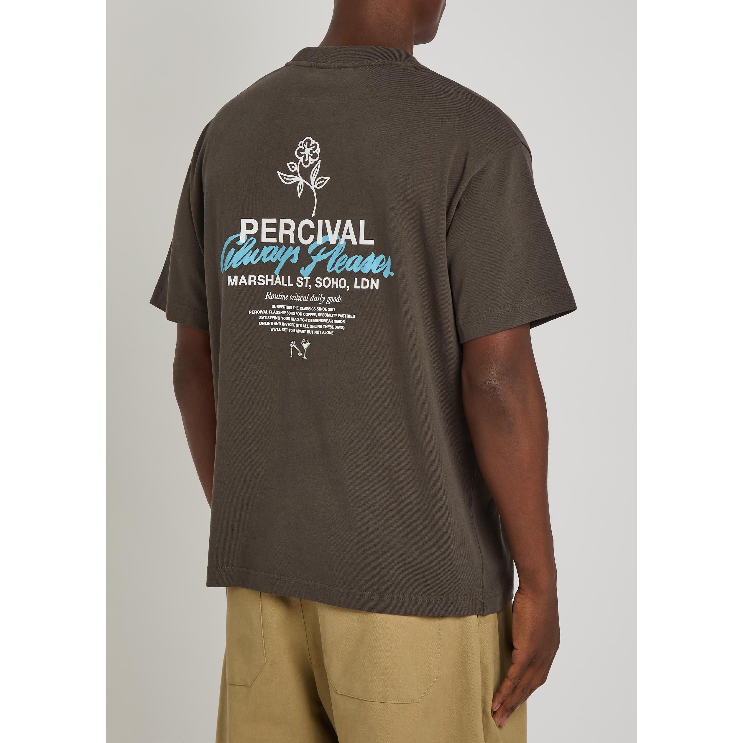 SAGE - Percival - Men's Short-Sleeve Organic Cotton Graphic Oversized T-Shirt - 3