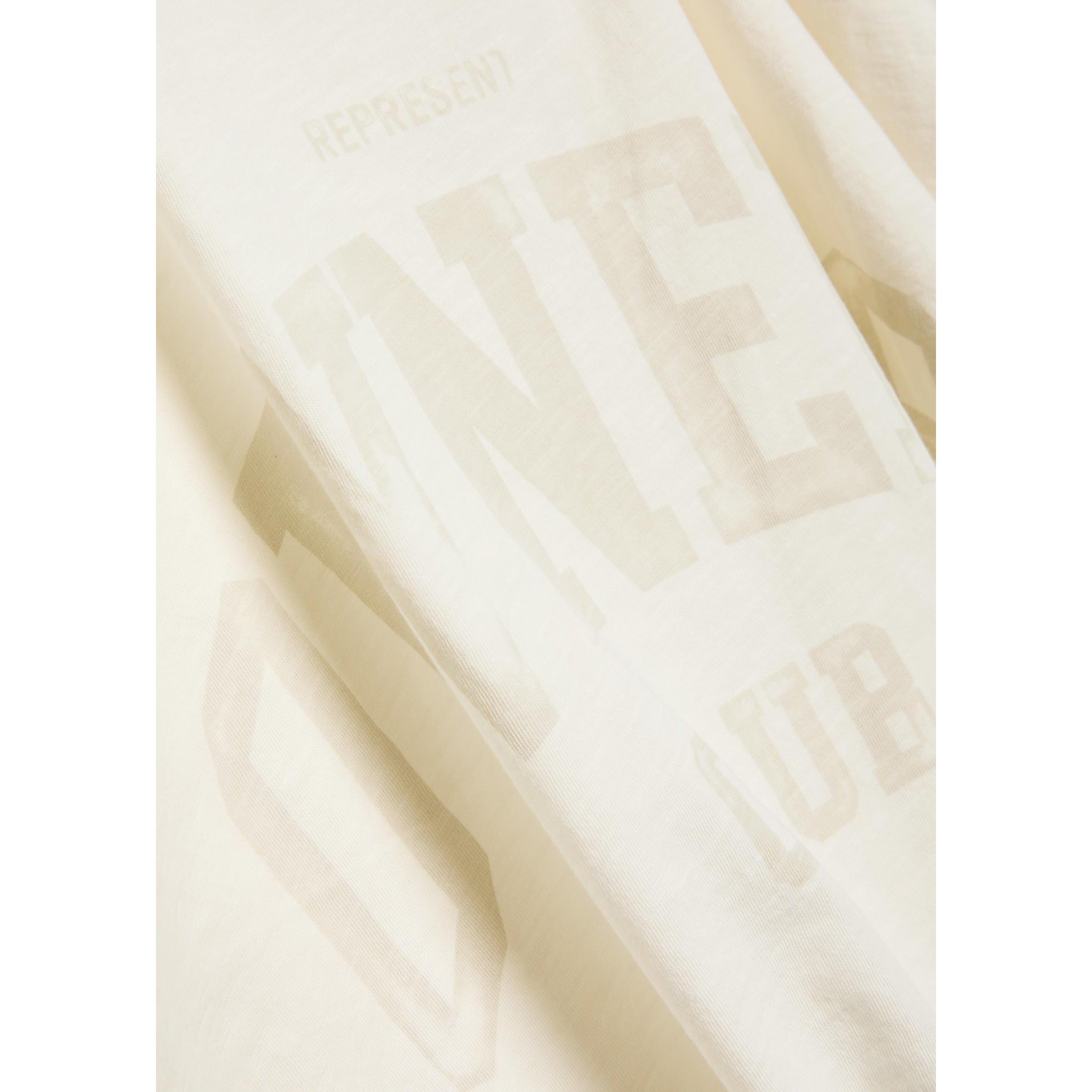 WHITE - Represent - Men's Owners Club Cotton Oversized T-Shirt - 4