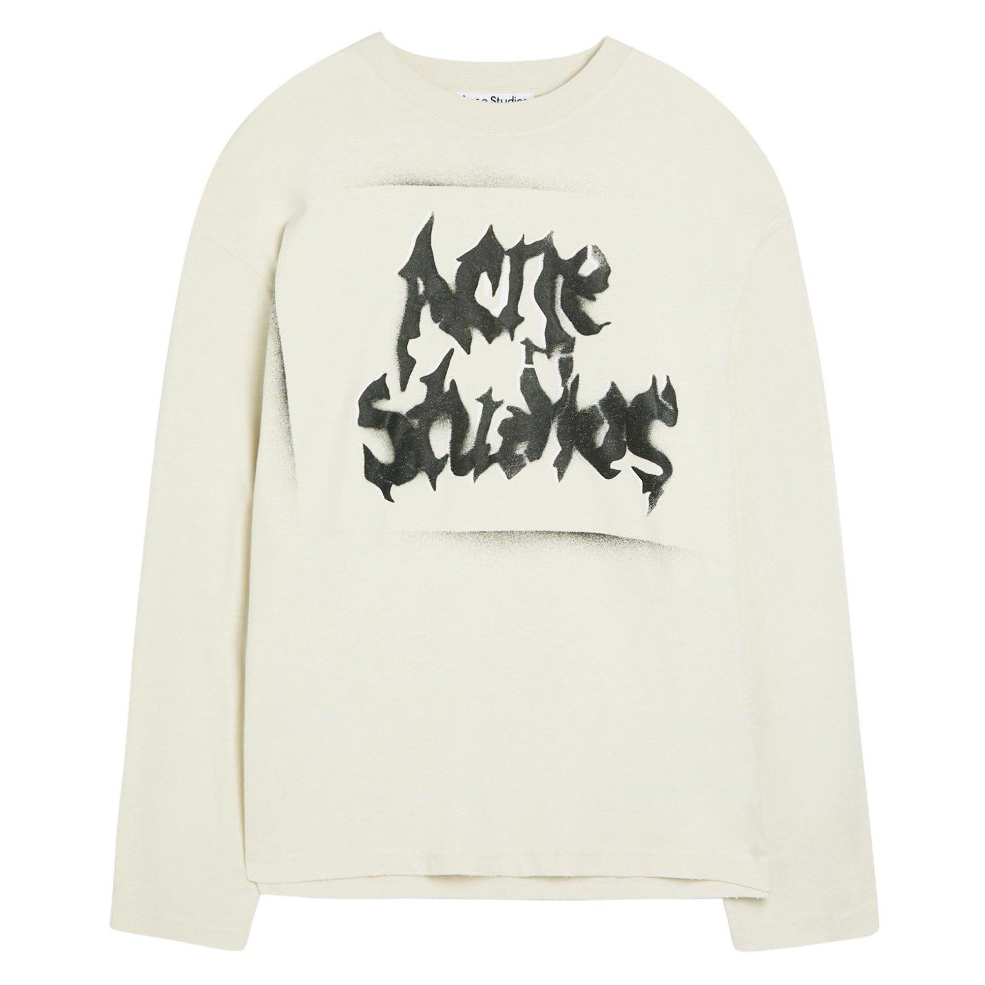 Acne Studios | Men's Graphic Cotton Long-Sleeve Oversized-Fit T