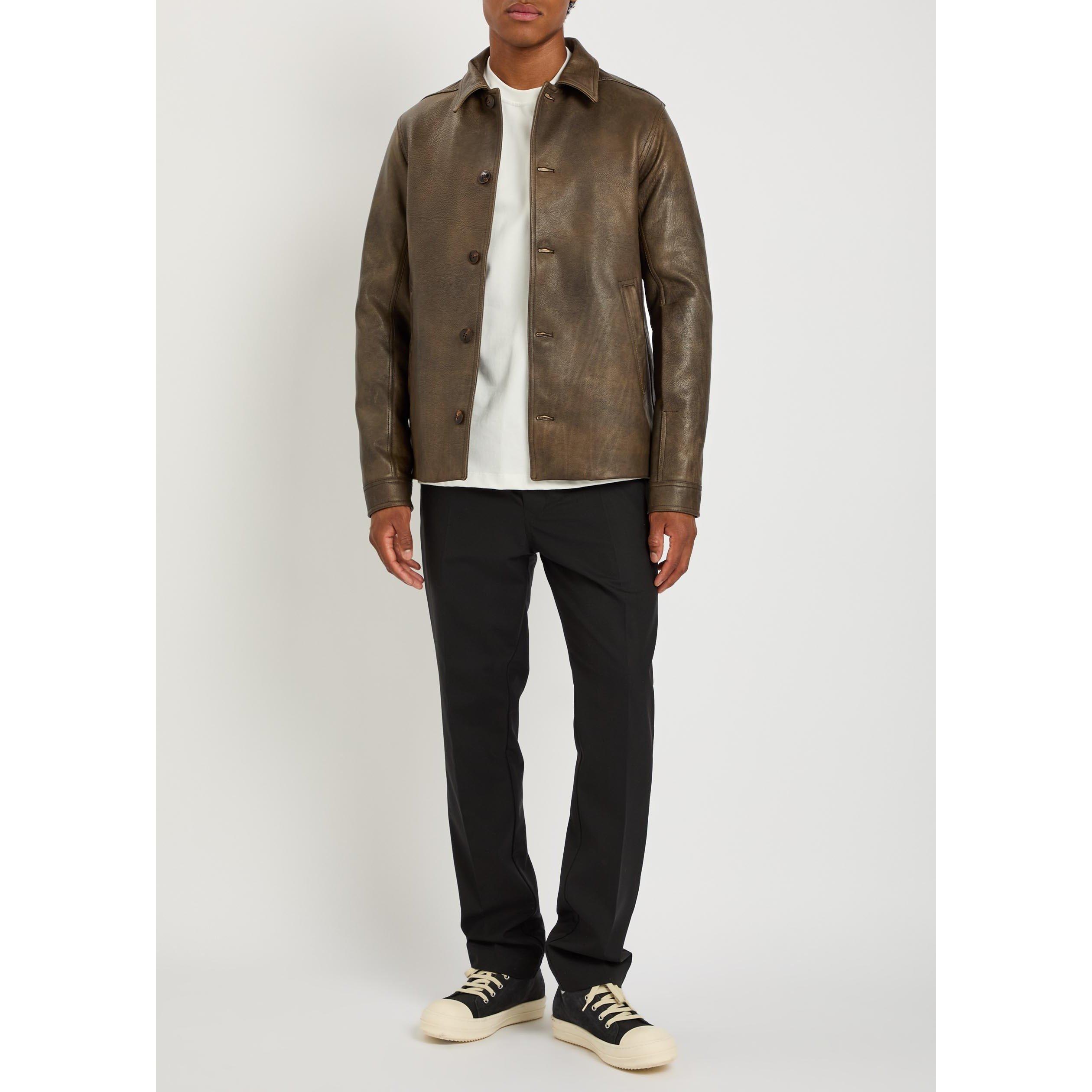 BLACK - Rick Owens - Men's Wool Slim-Fit Joggers - 5