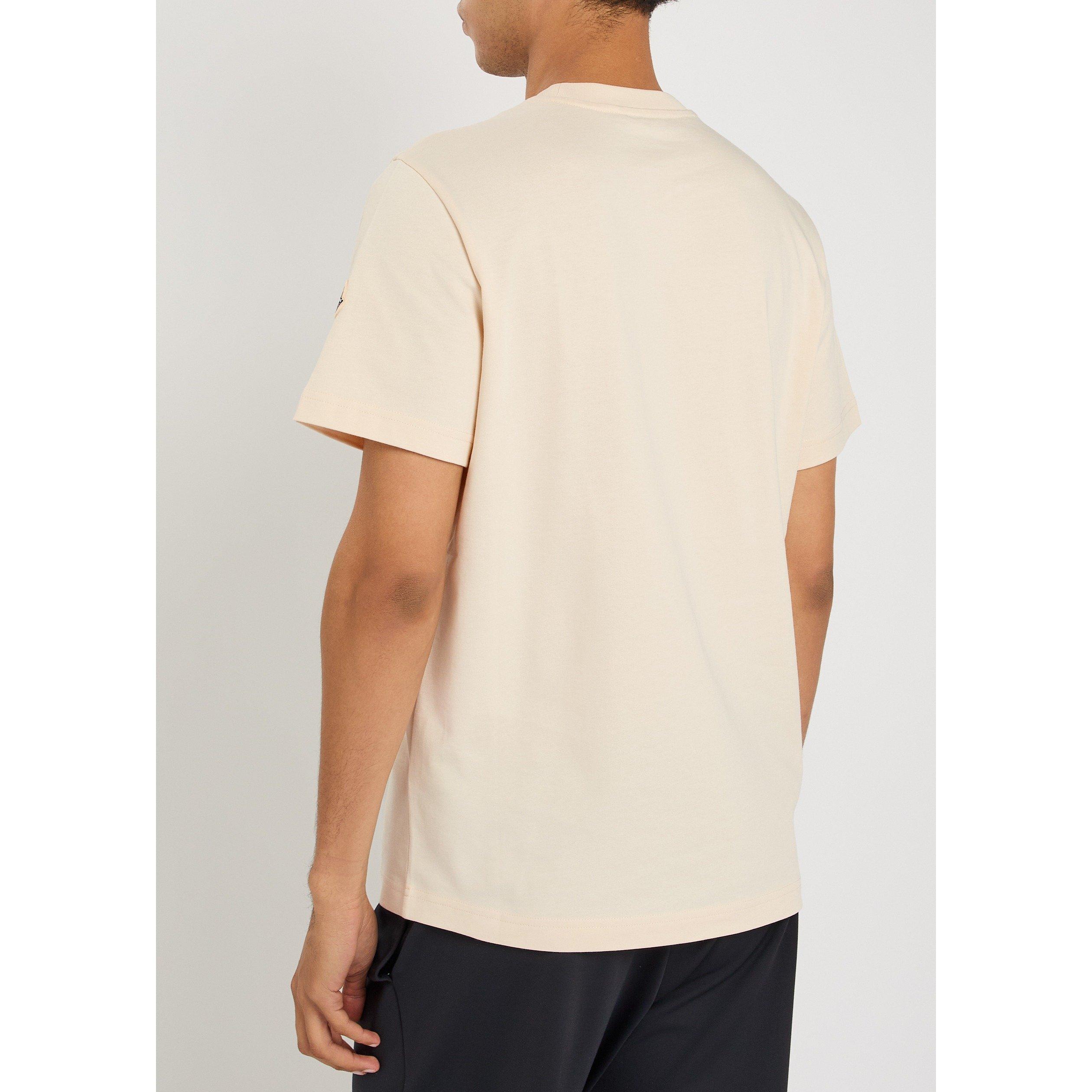 MULTICOLOURED 1 - Moncler - Men's Cotton Crew-Neck Short-Sleeve T-Shirt - 3