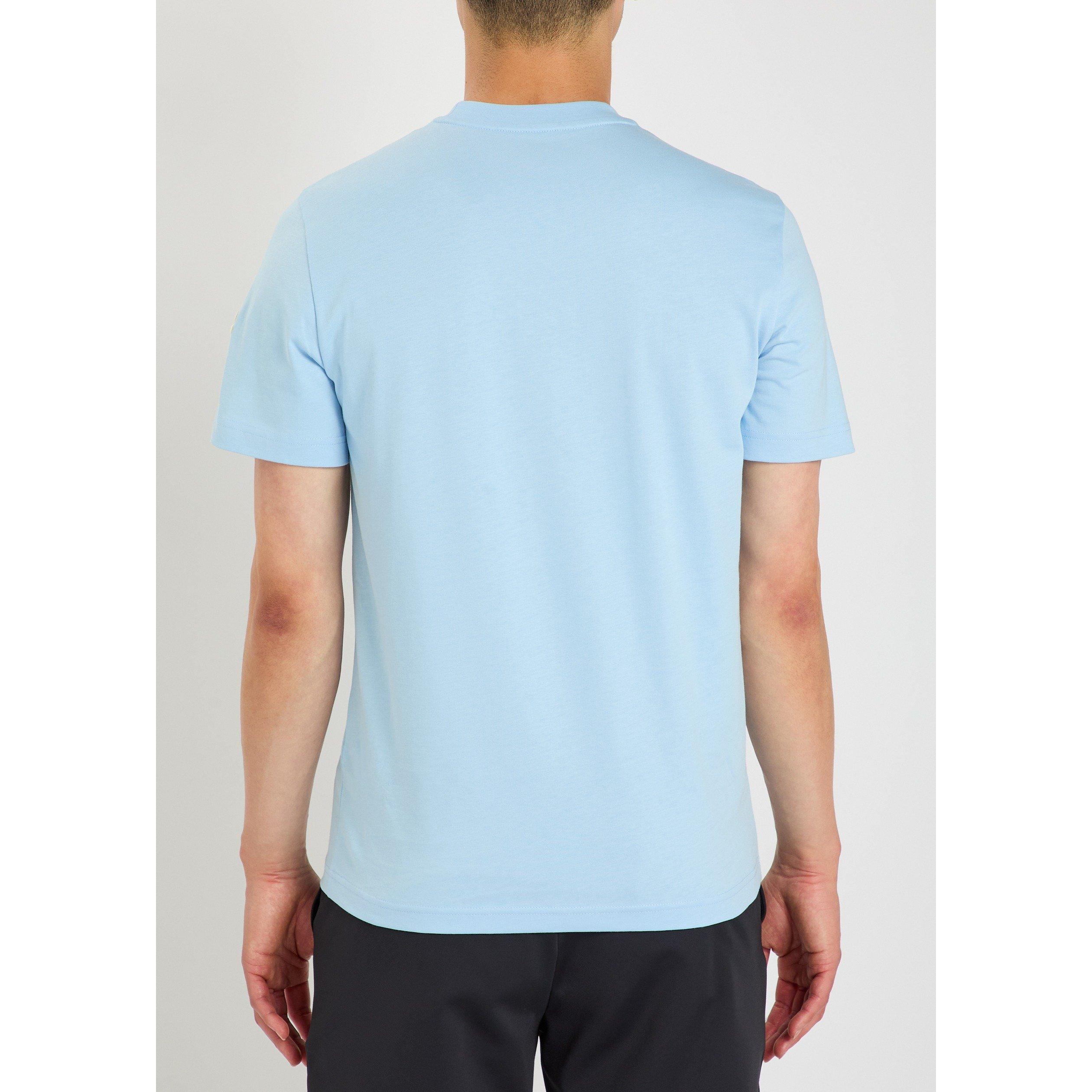 LIGHT BLUE - Moncler - MON GOTHIC SCRIPT TEE SS - 3