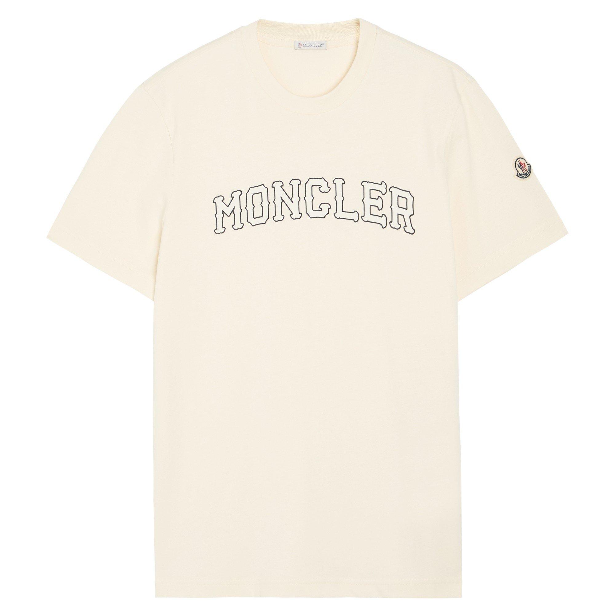 MULTICOLOURED 1 - Moncler - MON GOTHIC SCRIPT TEE SS