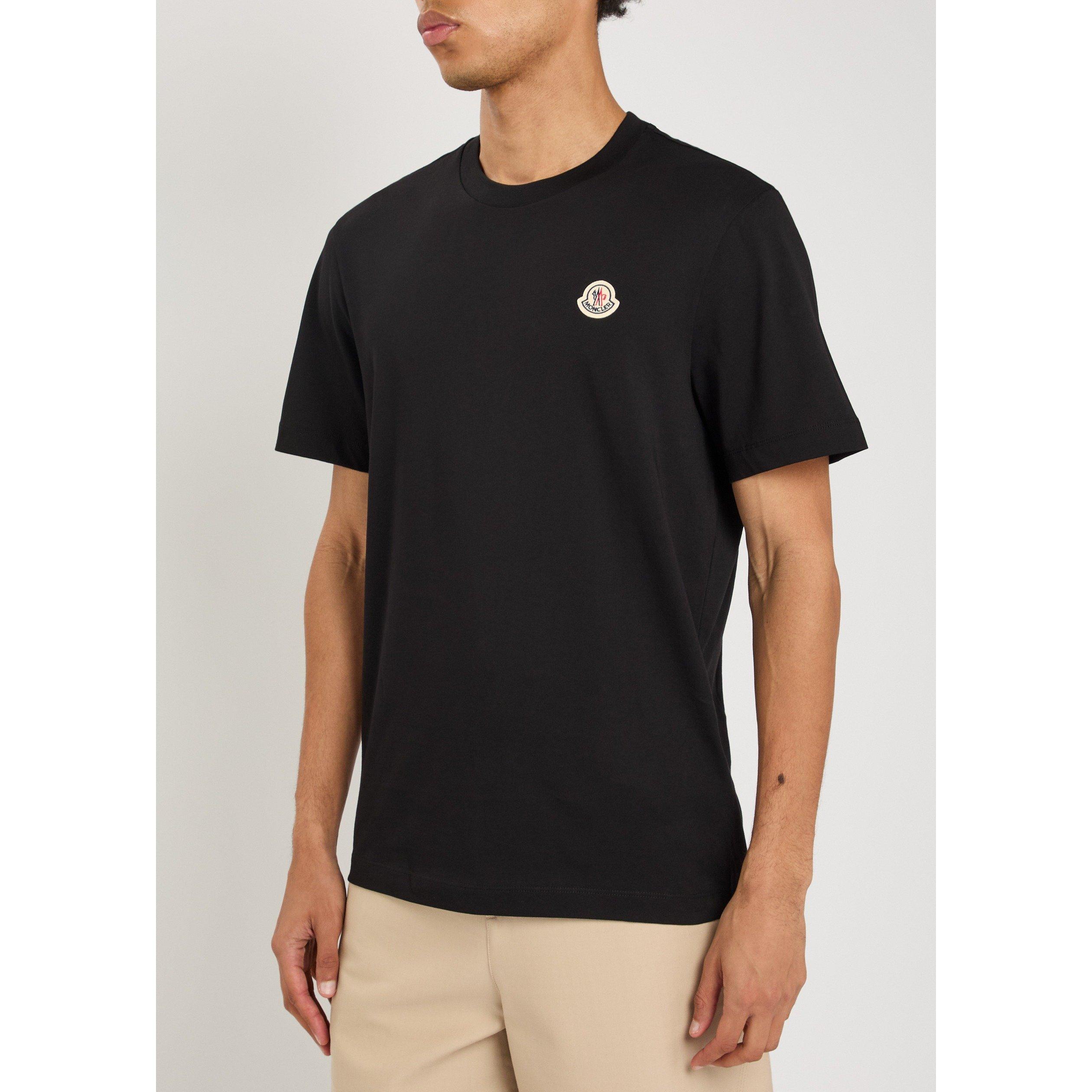BLACK - Moncler - Men's Cotton Short-Sleeve 3 Pack T-Shirts - 2