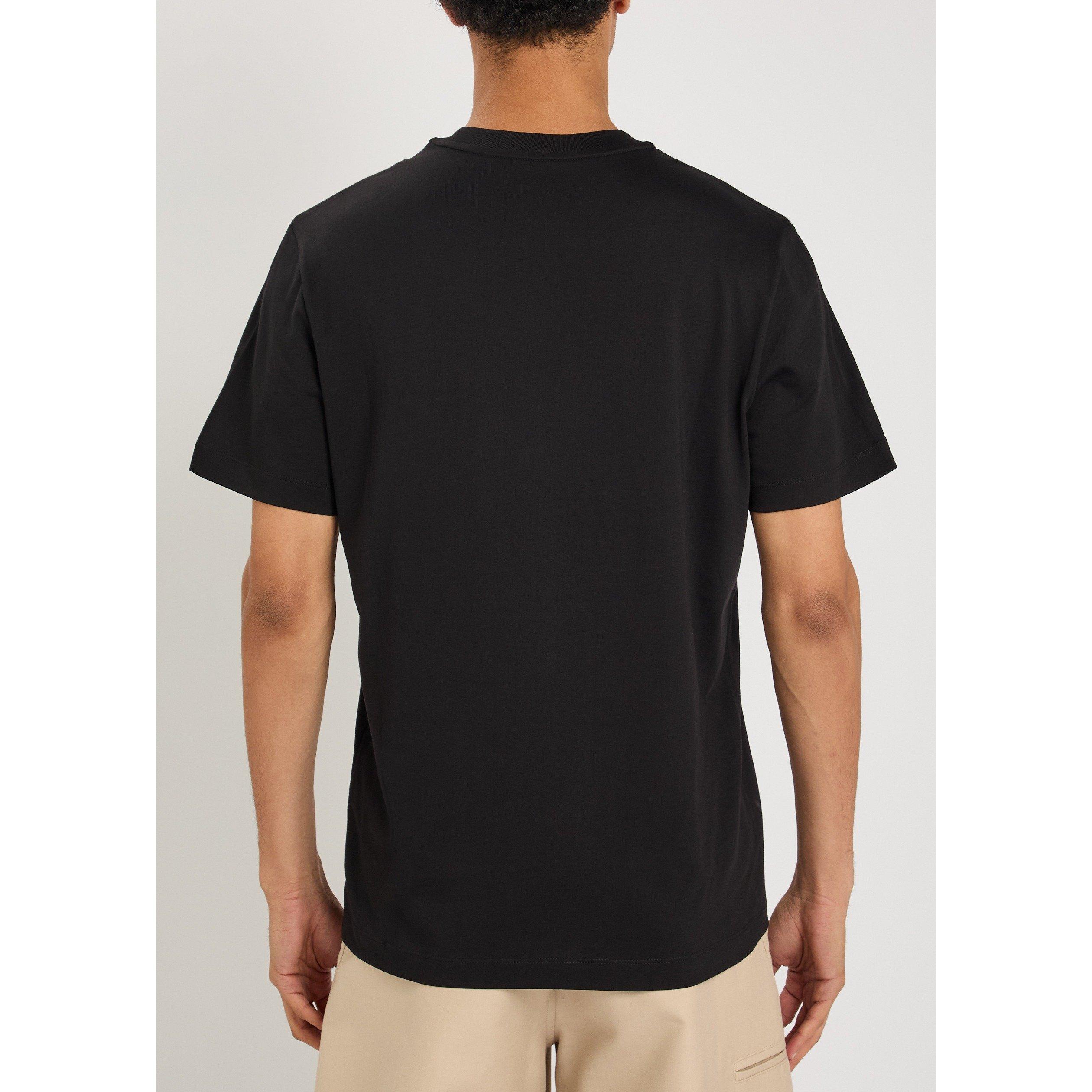 BLACK - Moncler - Men's Cotton Short-Sleeve 3 Pack T-Shirts - 3