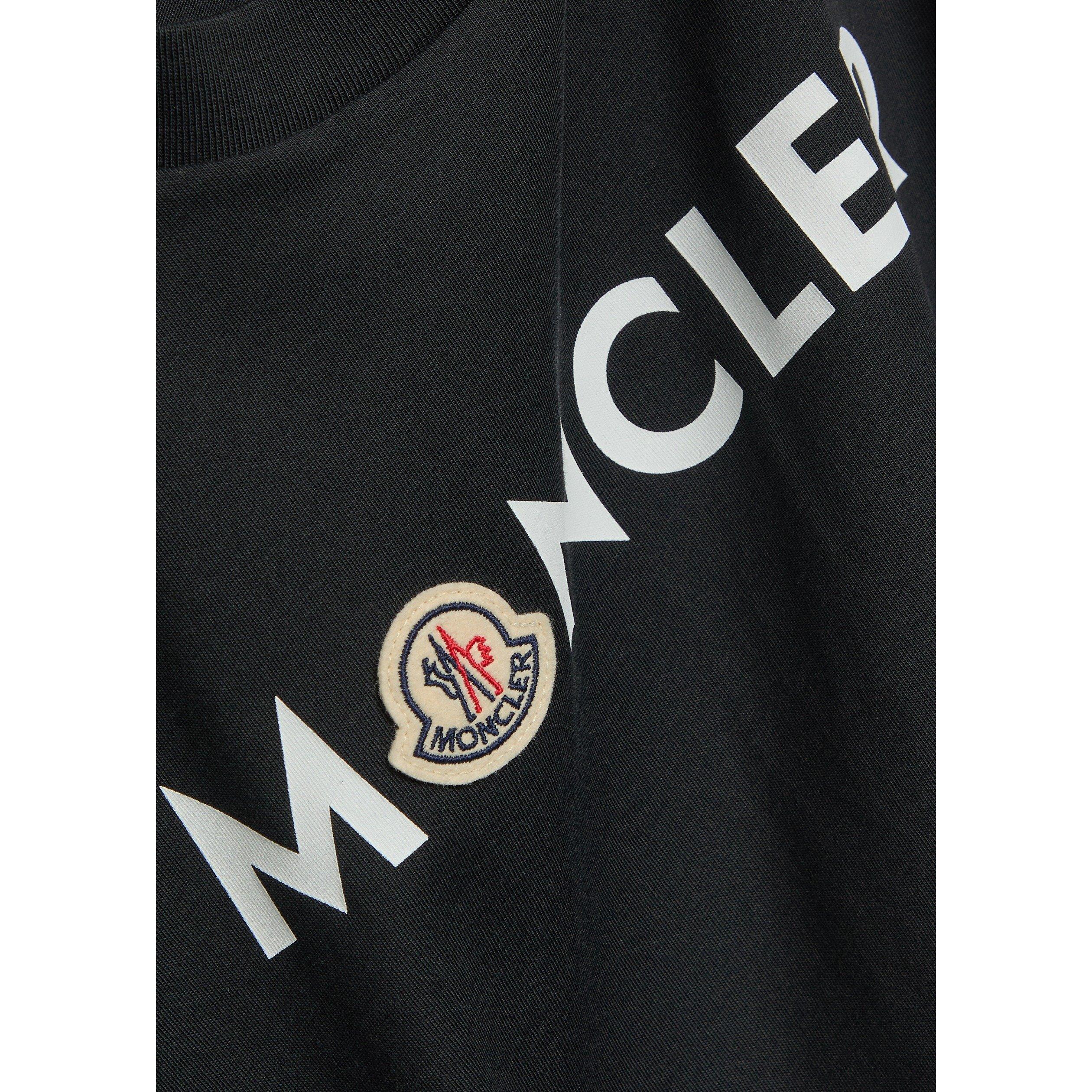 NAVY - Moncler - Men's Logo Short-Sleeve Cotton T-Shirt - 4