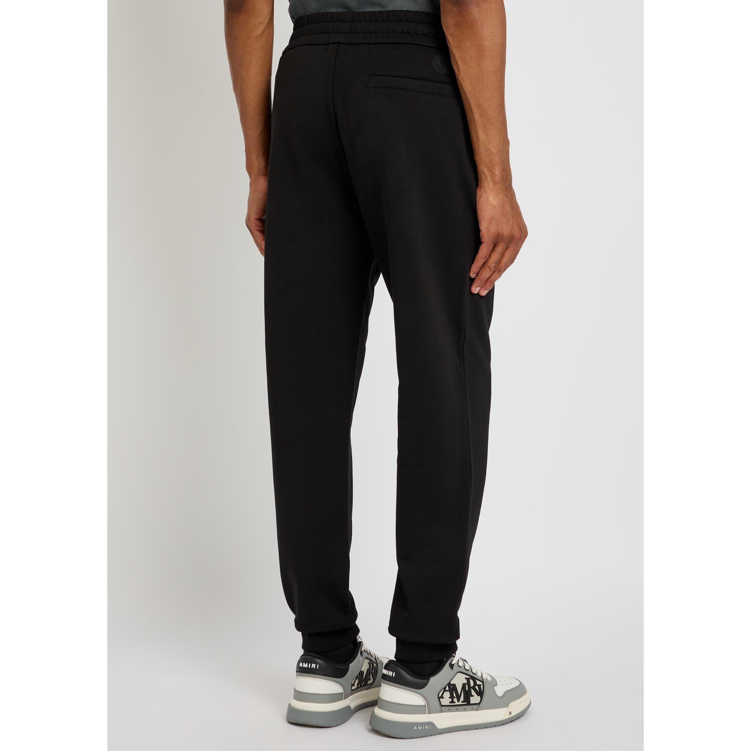 BLACK - Moncler - Men's Mon Cargo Cotton Slim-Fit Joggers - 3