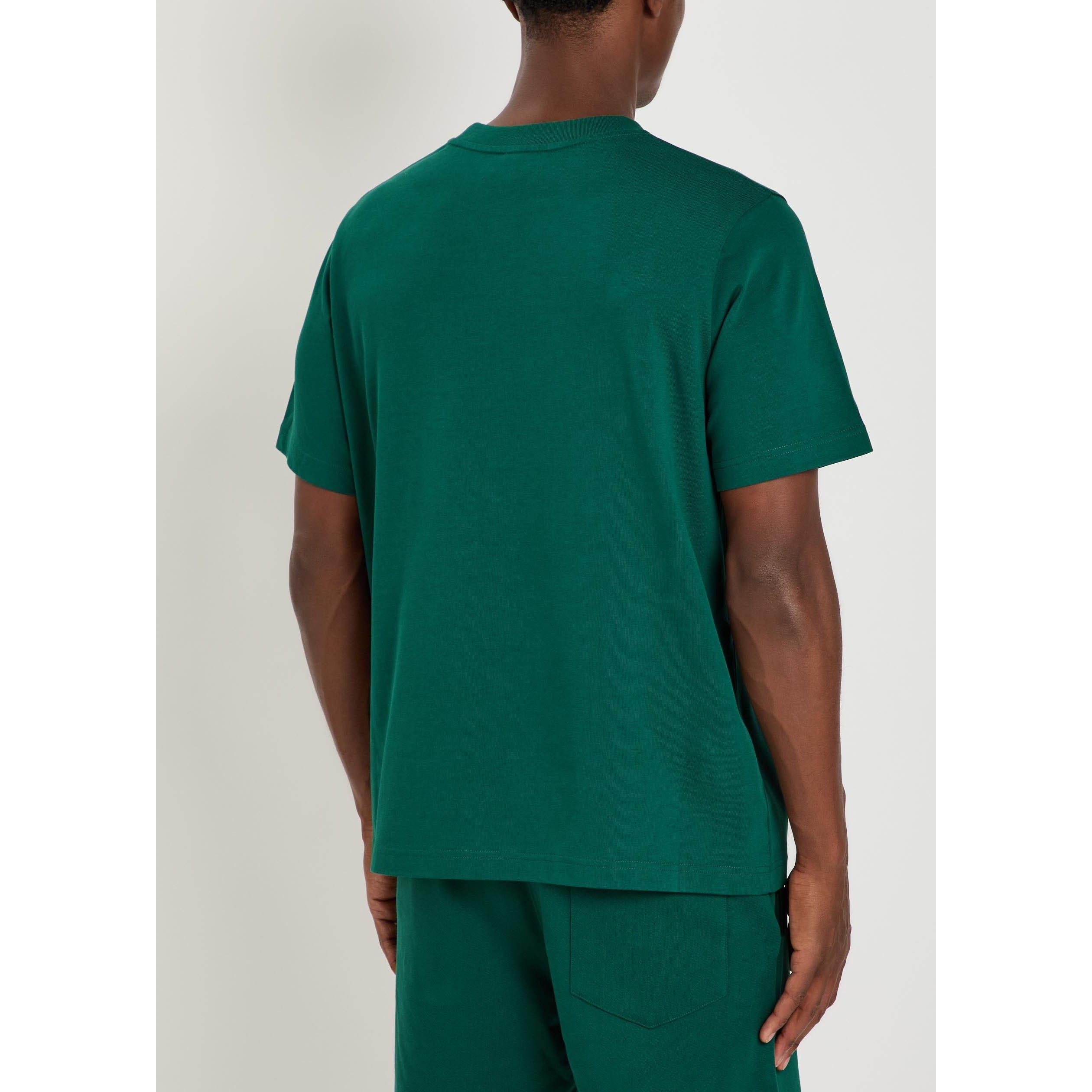 GREEN - Casablanca - Men's Logo Cotton T-Shirt - 3