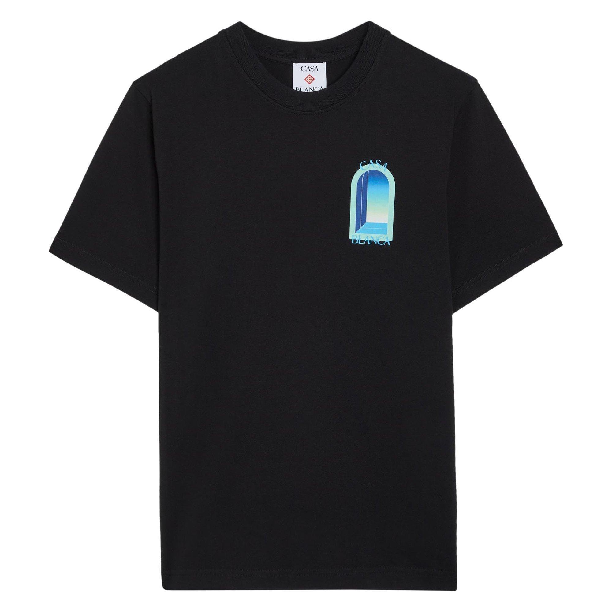 BLACK - Casablanca - CASA WINDOW SS TEE
