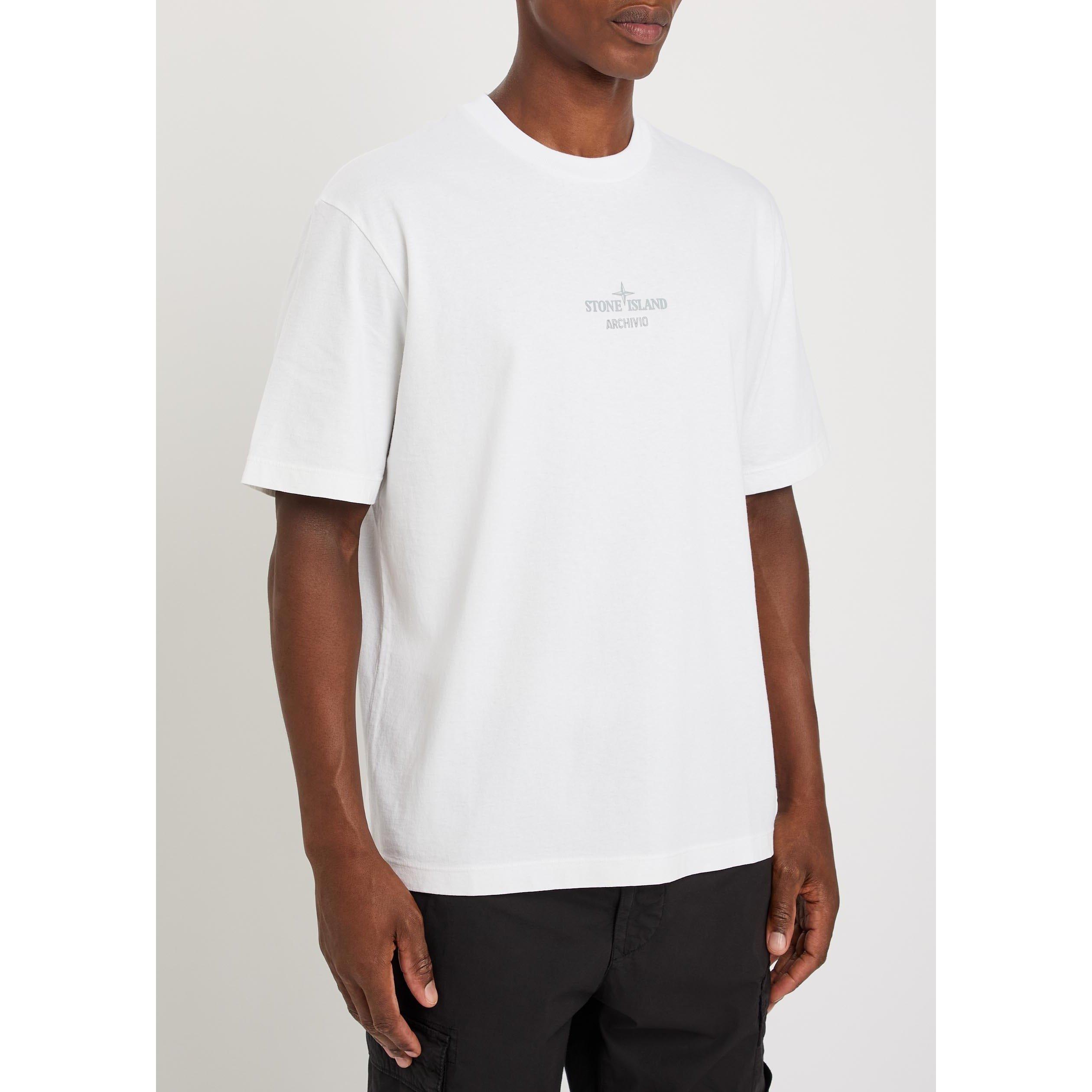 Stone Island | Men's Archivio Cotton T-Shirt | Flannels