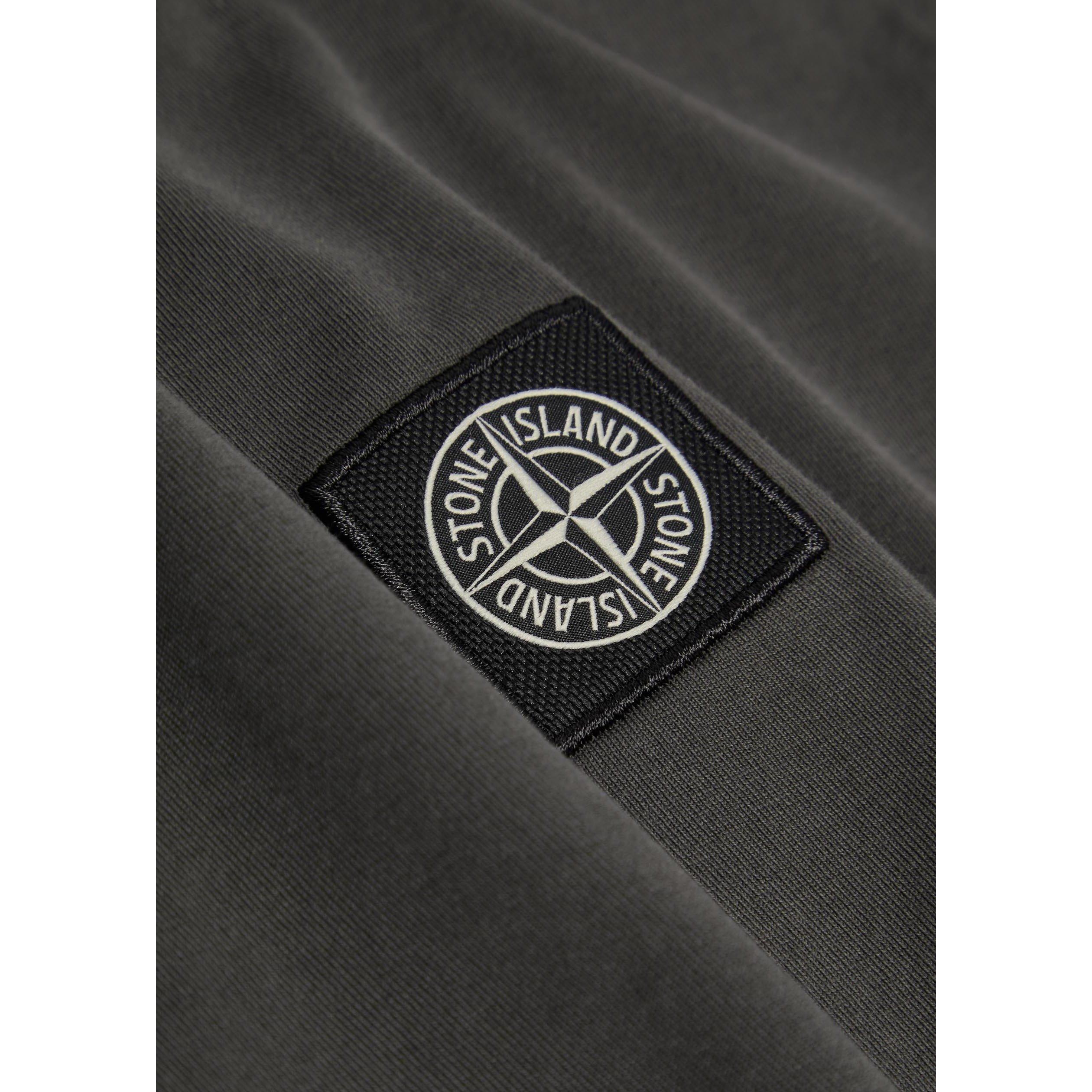 GREY - Stone Island - Men's Compass Cotton Short-Sleeve T-Shirt - 4