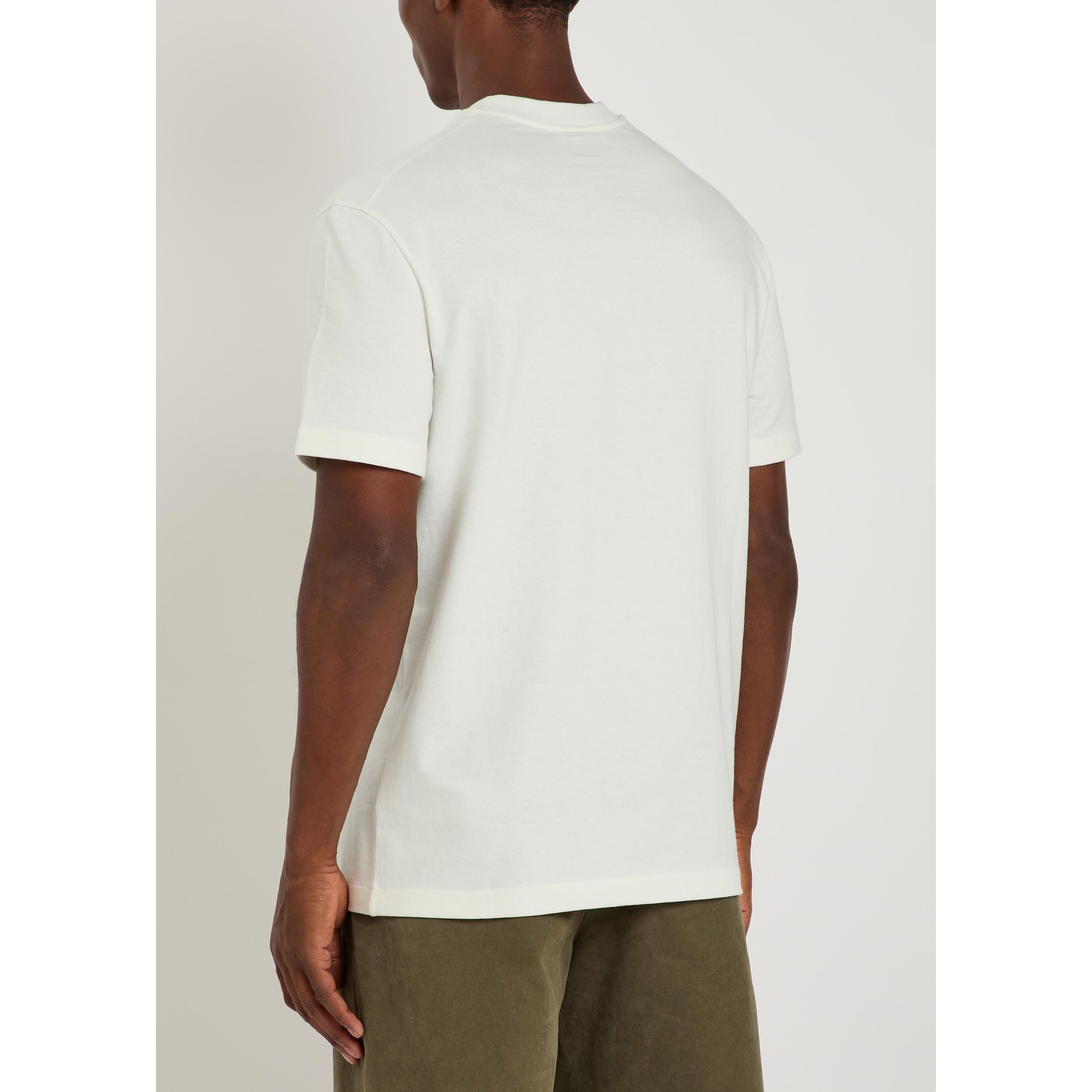 WHITE - Jil Sander - Men's Cotton Short-Sleeve Pocket T-Shirt - 3