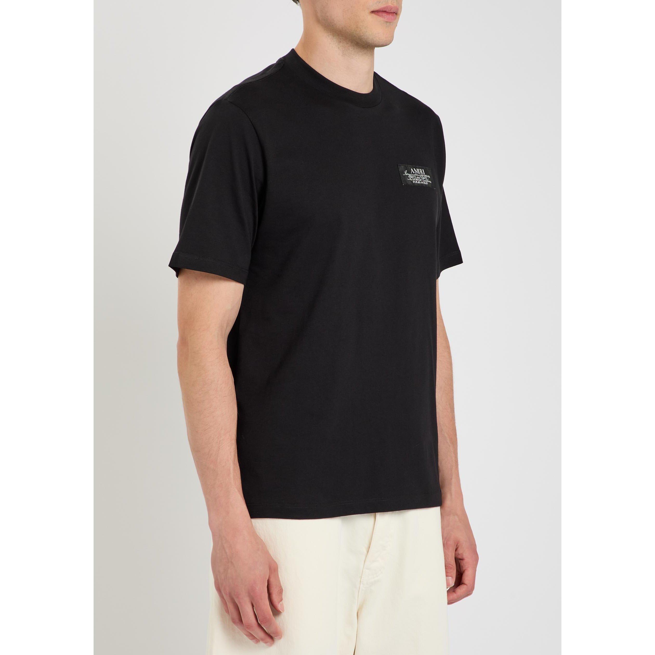 BLACK - Amiri - Men's Spirit Cotton Relaxed-Fit T-Shirt - 2