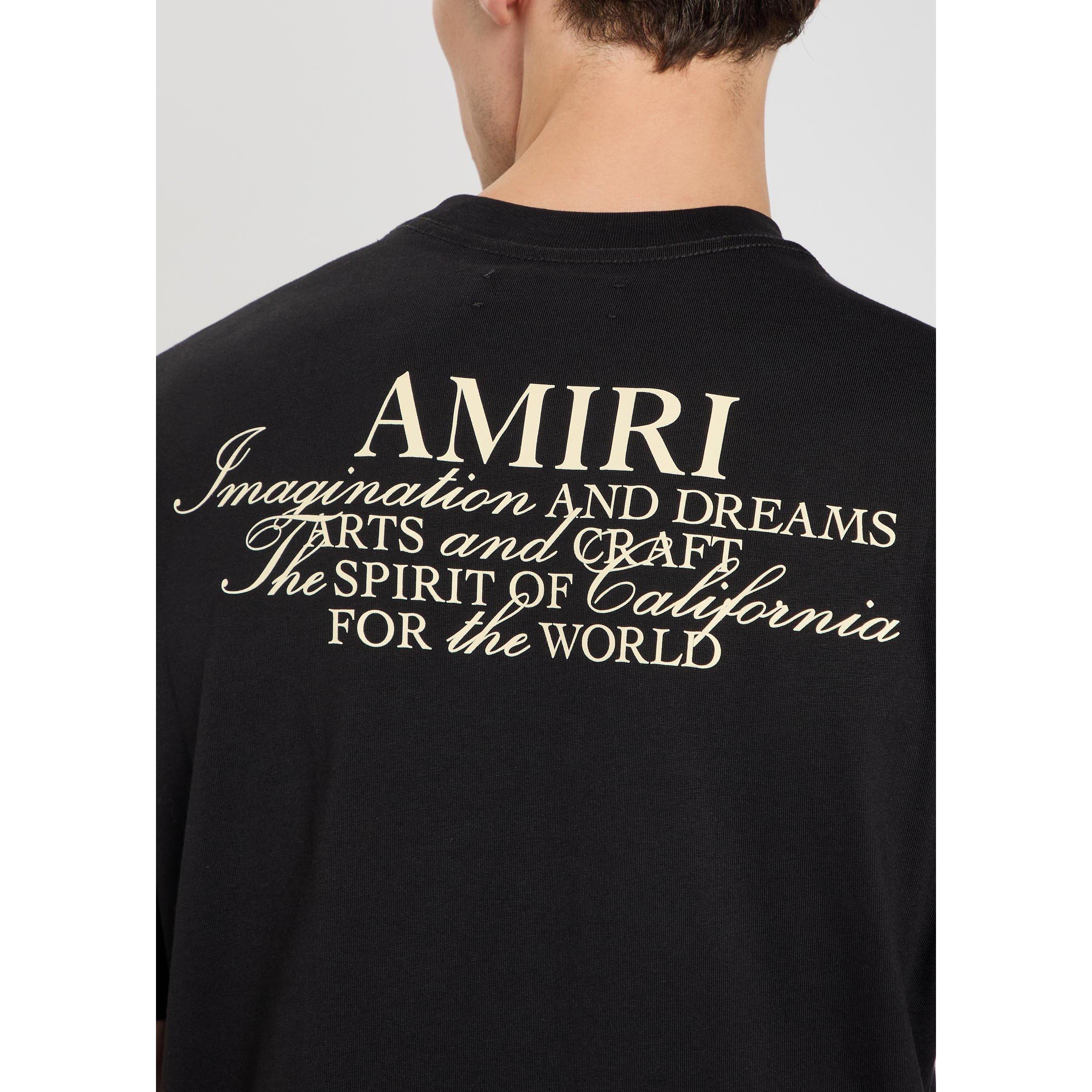 BLACK - Amiri - Men's Spirit Cotton Relaxed-Fit T-Shirt - 4