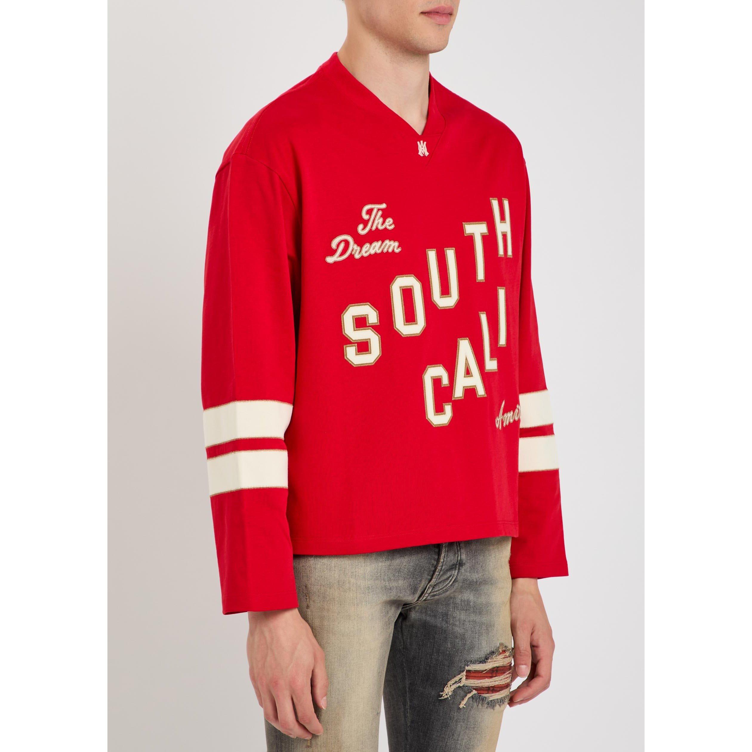WHITE AND RED - Amiri - AMIRI SOUTH CALI FLOCK FOOTBAL - 2
