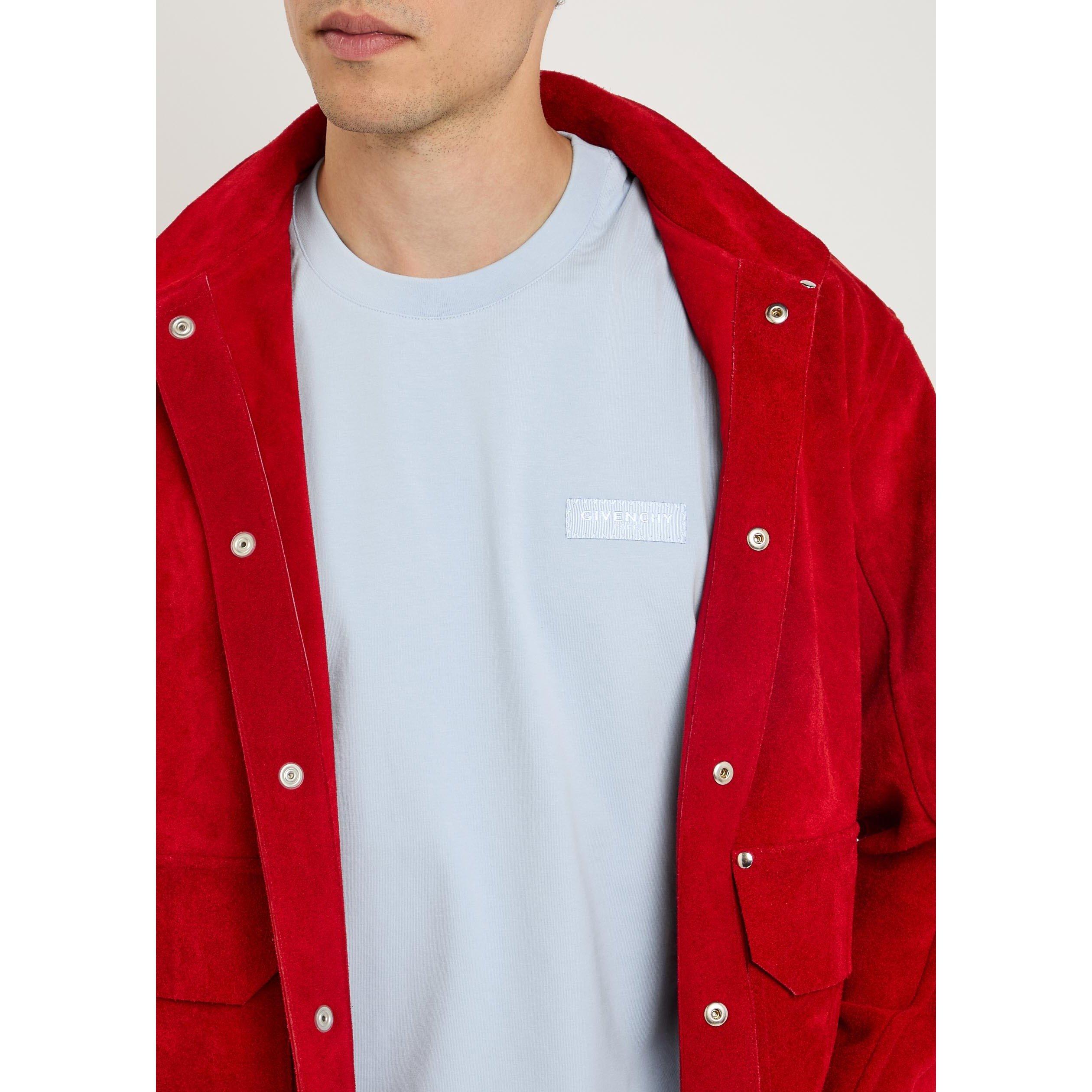 LIGHT BLUE - GIVENCHY - GIV POCKET LOGO TEE - 4