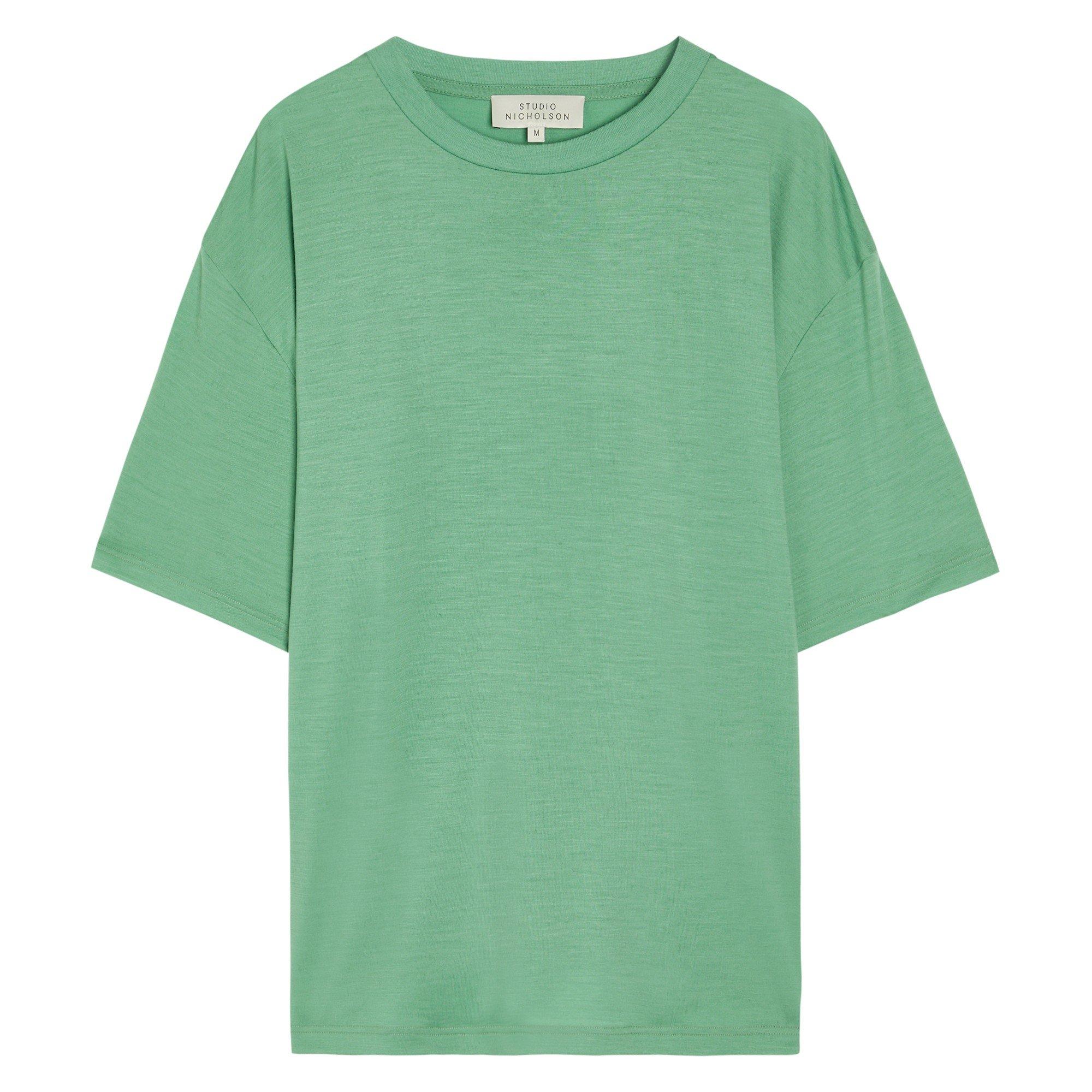GREEN LIGHT - Studio Nicholson - JERSEY - T-SHIRT