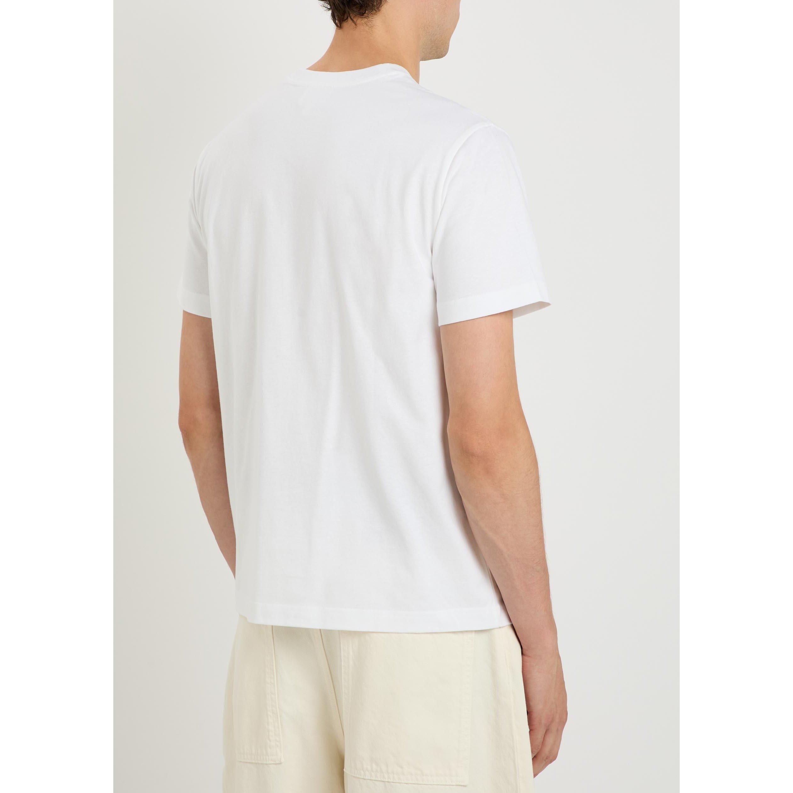 WHITE - APC - Men's Manifest Graphic Cotton Short-Sleeve T-Shirt - 3