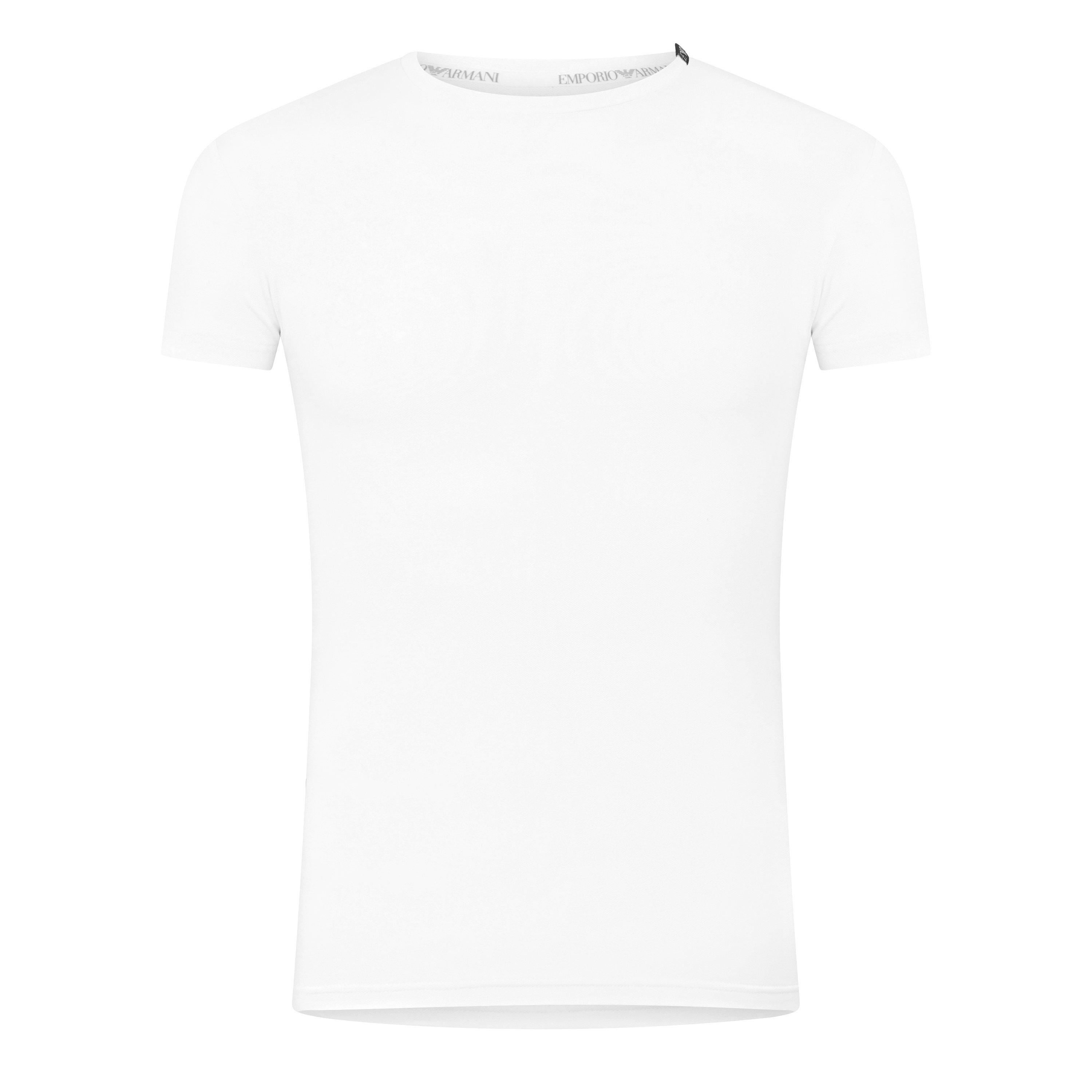 WHITE AND BLACK - Emporio Armani - EA S/SLEEVE CREW NECK T-SHIRT - 1