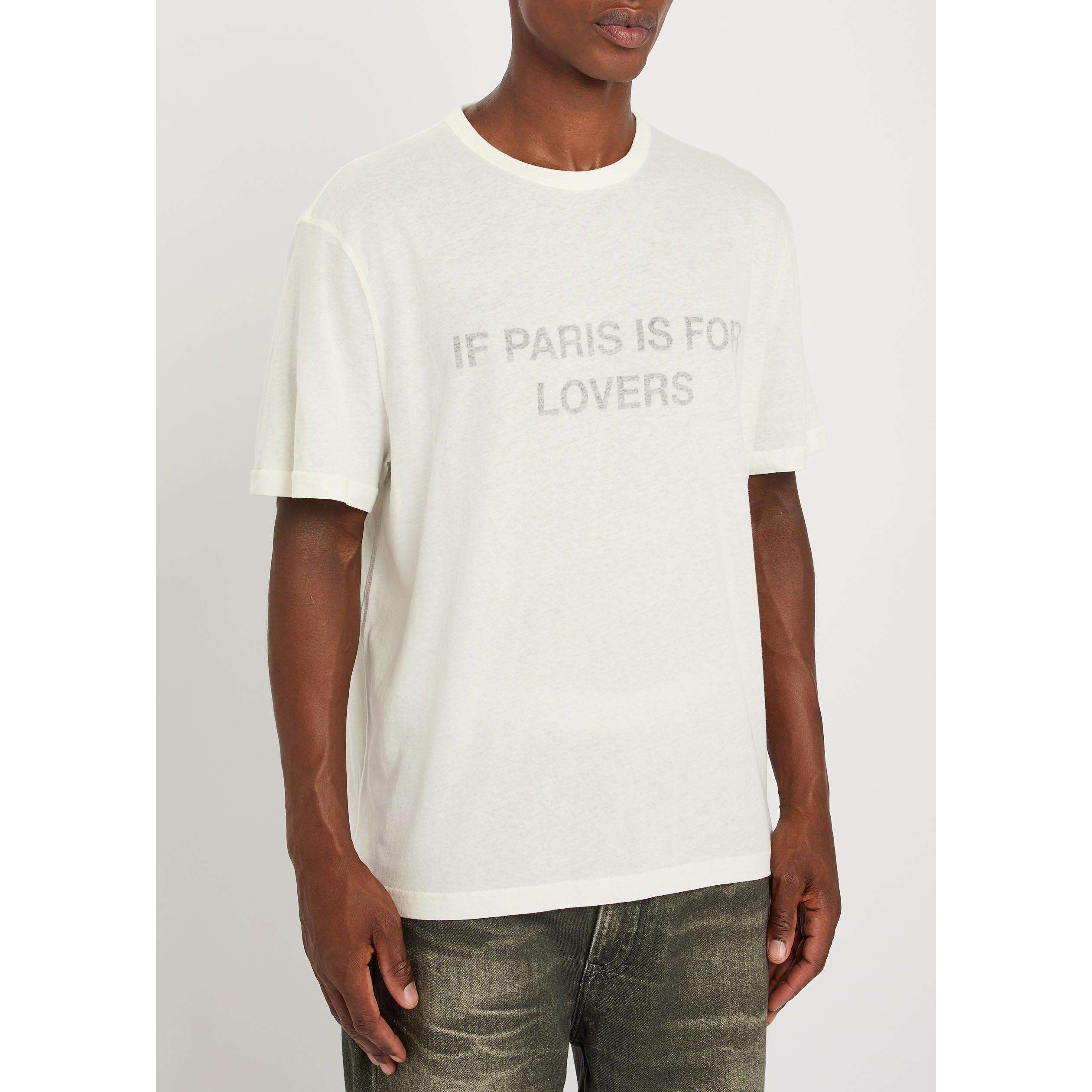 WHITE - Cole Buxton - Men's Paris Texas Graphic Cotton Short-Sleeve T-Shirt - 2