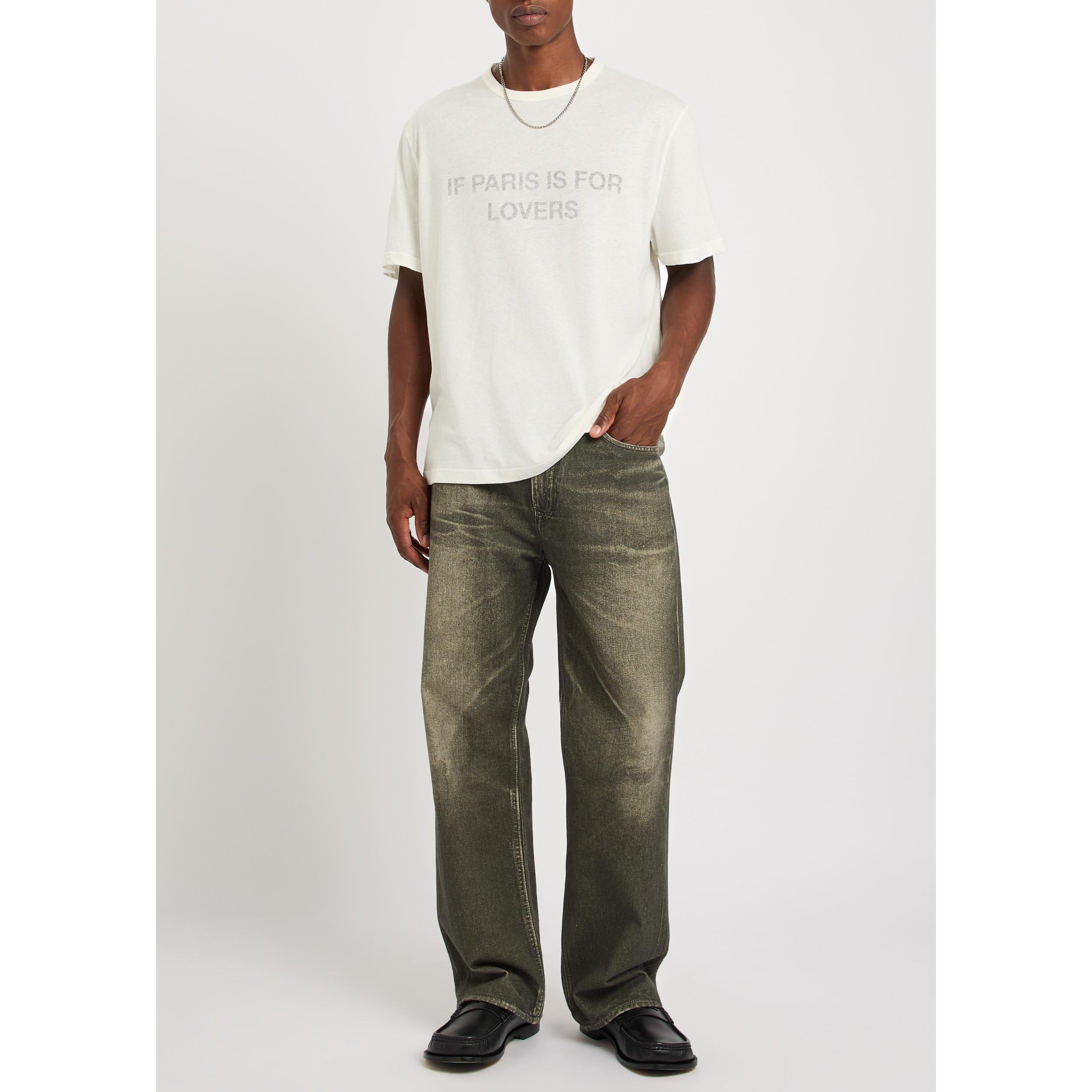WHITE - Cole Buxton - Men's Paris Texas Graphic Cotton Short-Sleeve T-Shirt - 5