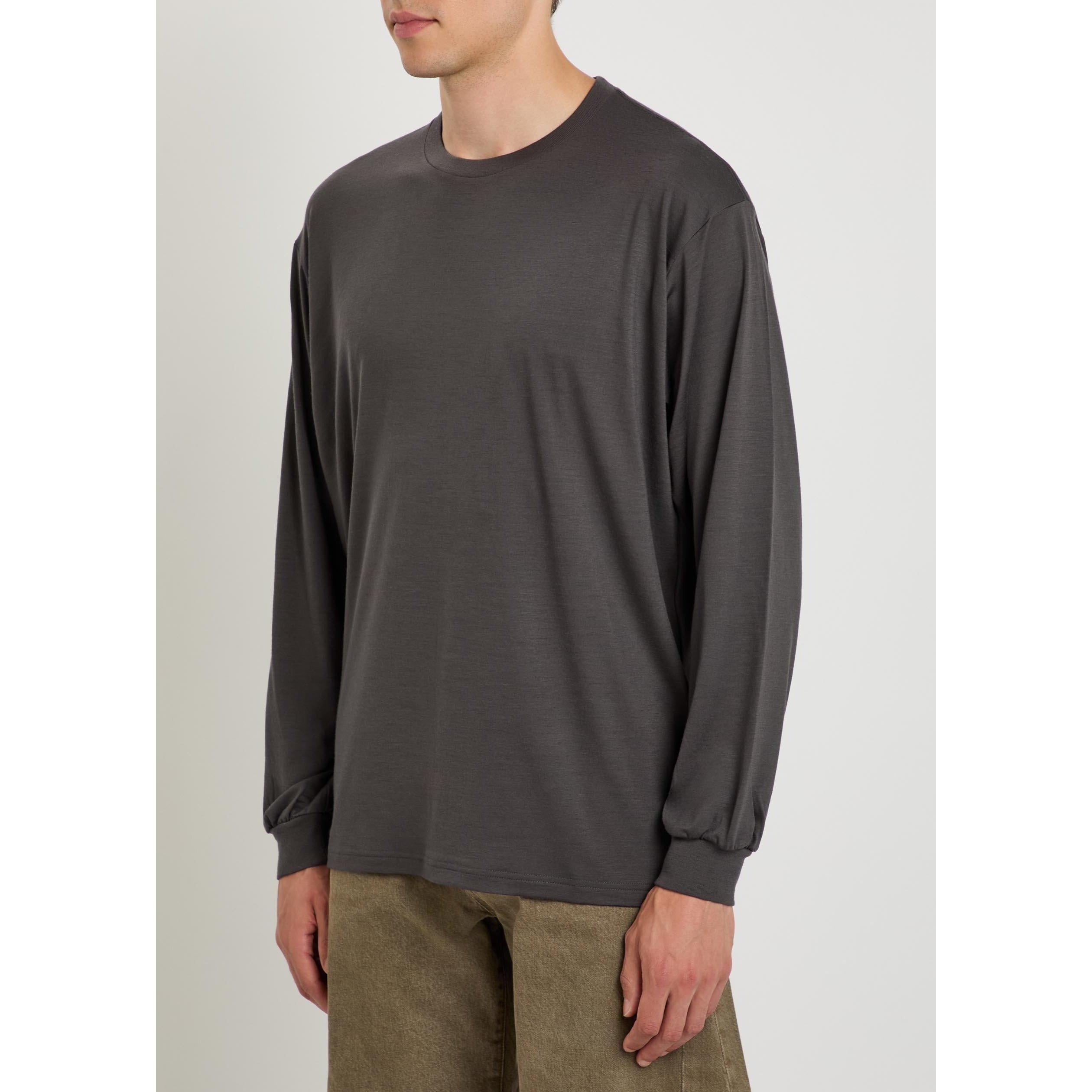 CHARCOAL - SSSTEIN - SSSTEIN FINE WOOL OVERSIZED LO - 2