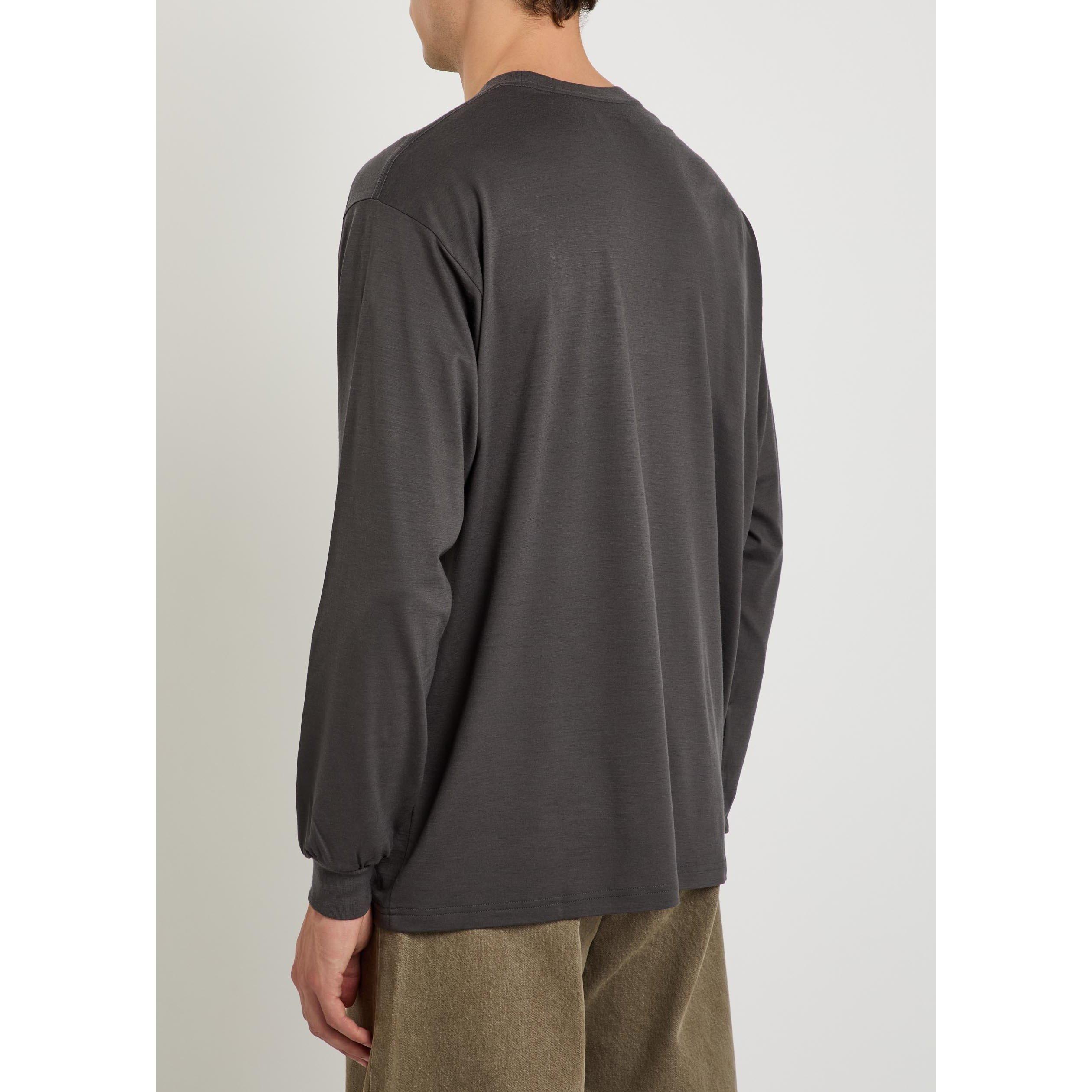 CHARCOAL - SSSTEIN - SSSTEIN FINE WOOL OVERSIZED LO - 3