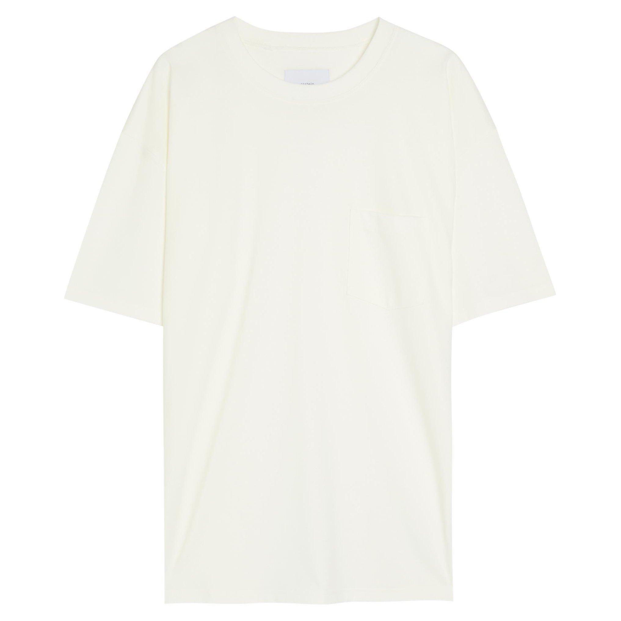 WHITE - SSSTEIN - SSSTEIN SUPIMA COTTON OVERSIZE
