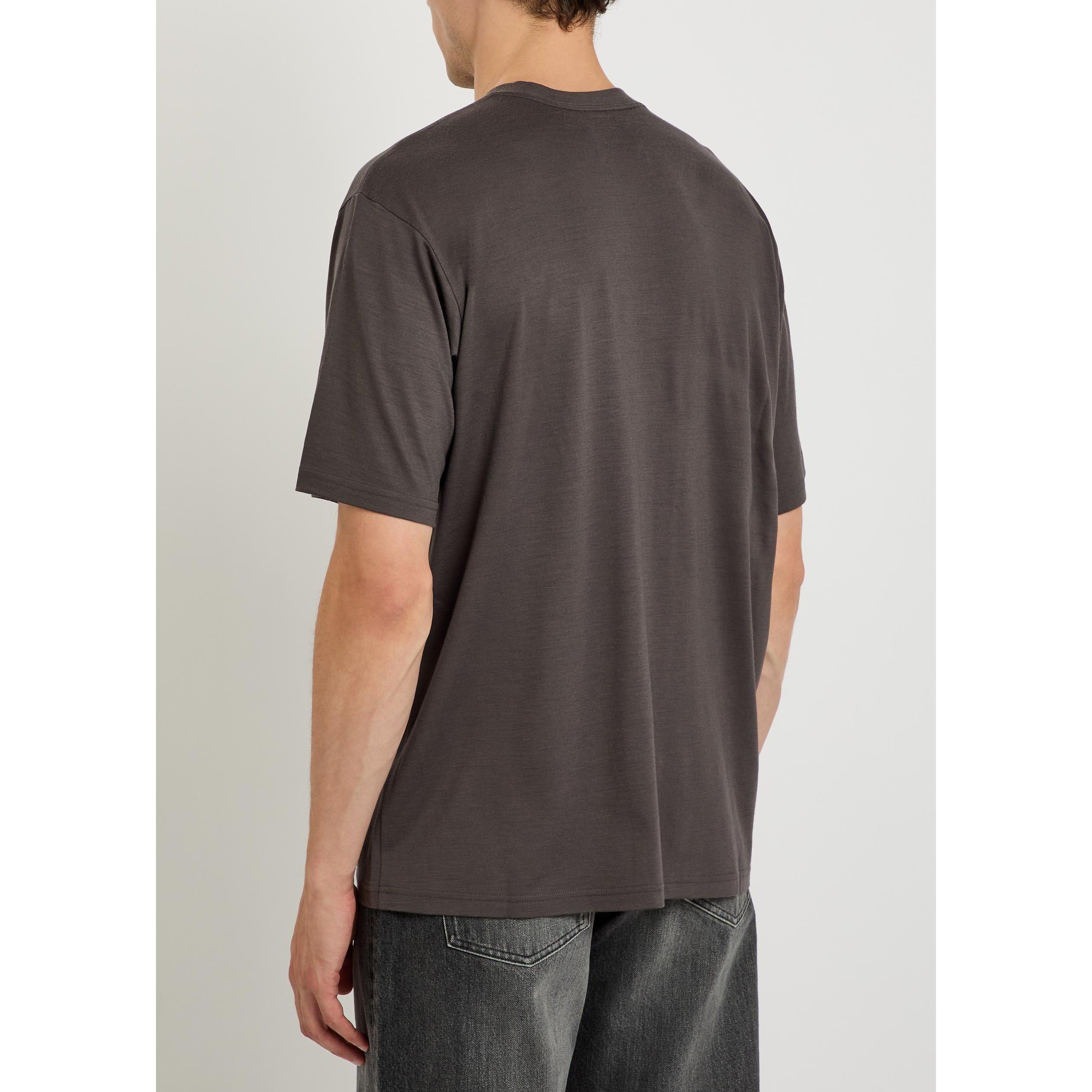 CHARCOAL - SSSTEIN - SSSTEIN FINE WOOL OVERSIZED SH - 3