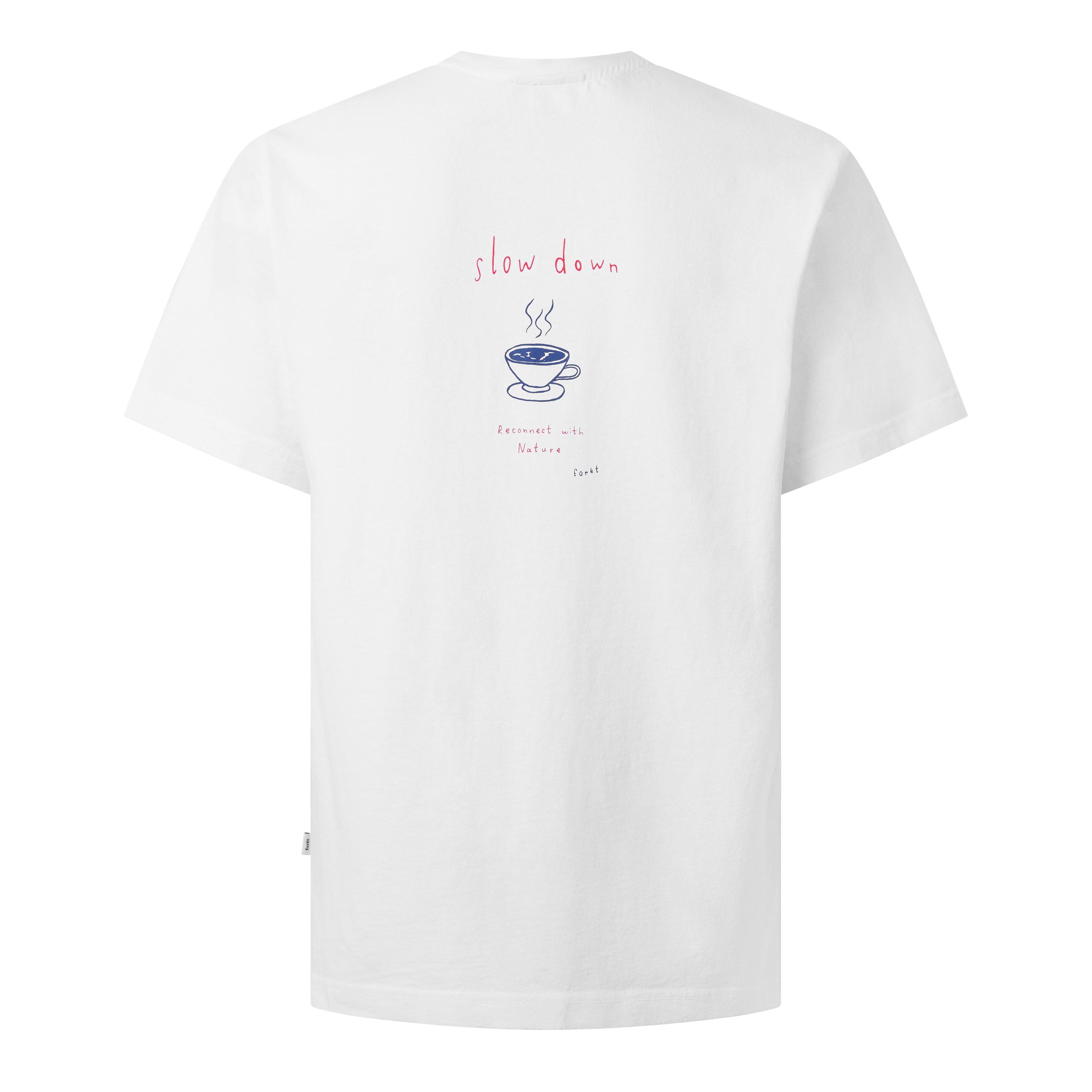 WHITE - Unknown - FORET HAZE LOGO TSHIRT - 2