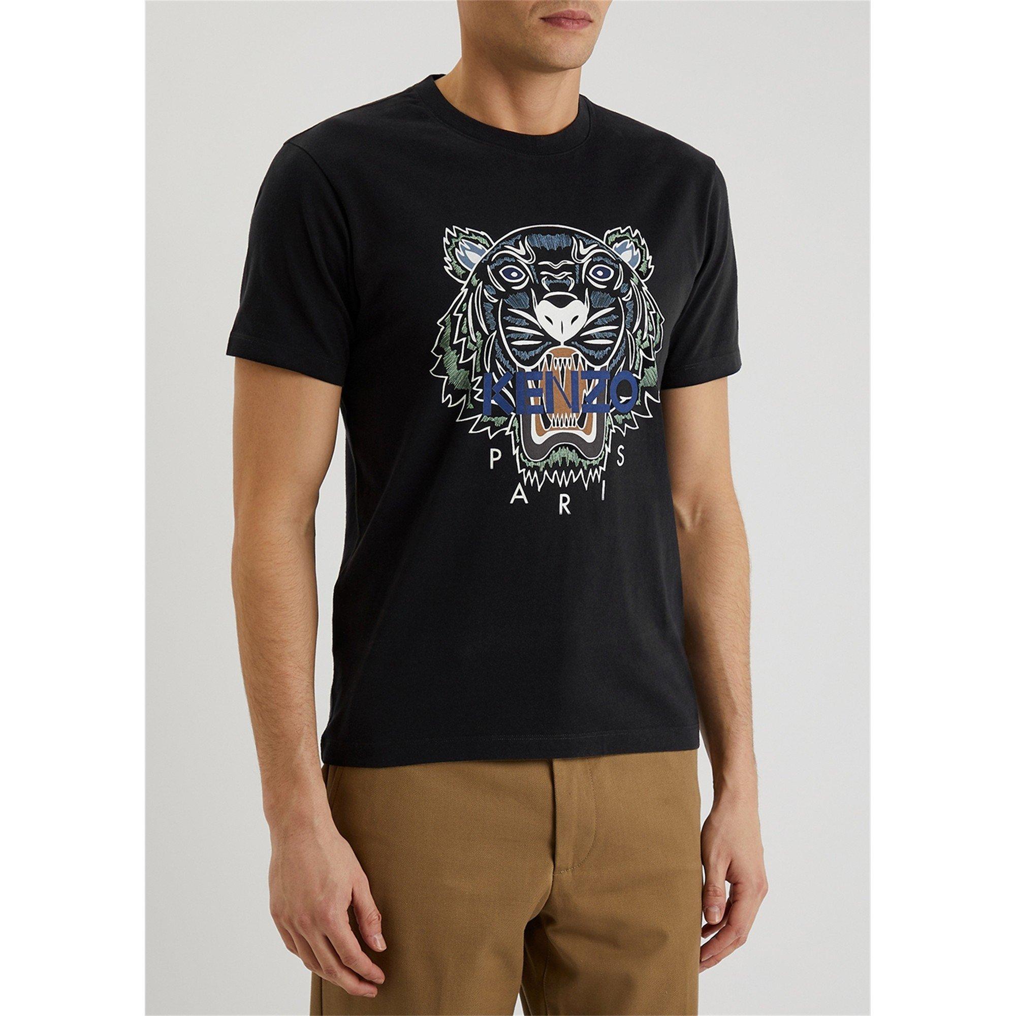 BLACK - Kenzo - K ICON CLASSIC TIGER SS TEE - 2