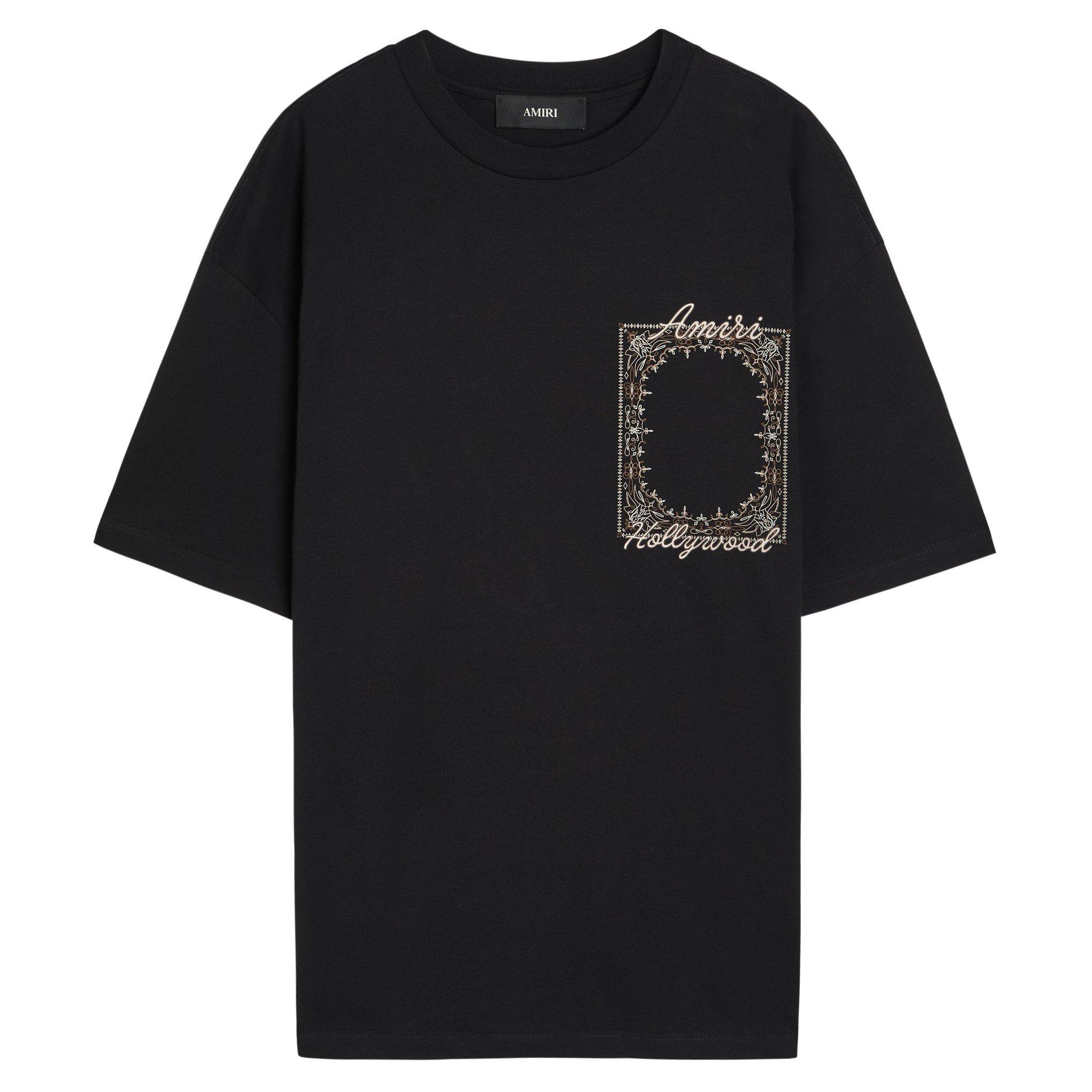 BLACK - Amiri - AMIRI QUAD BANDANA TEE