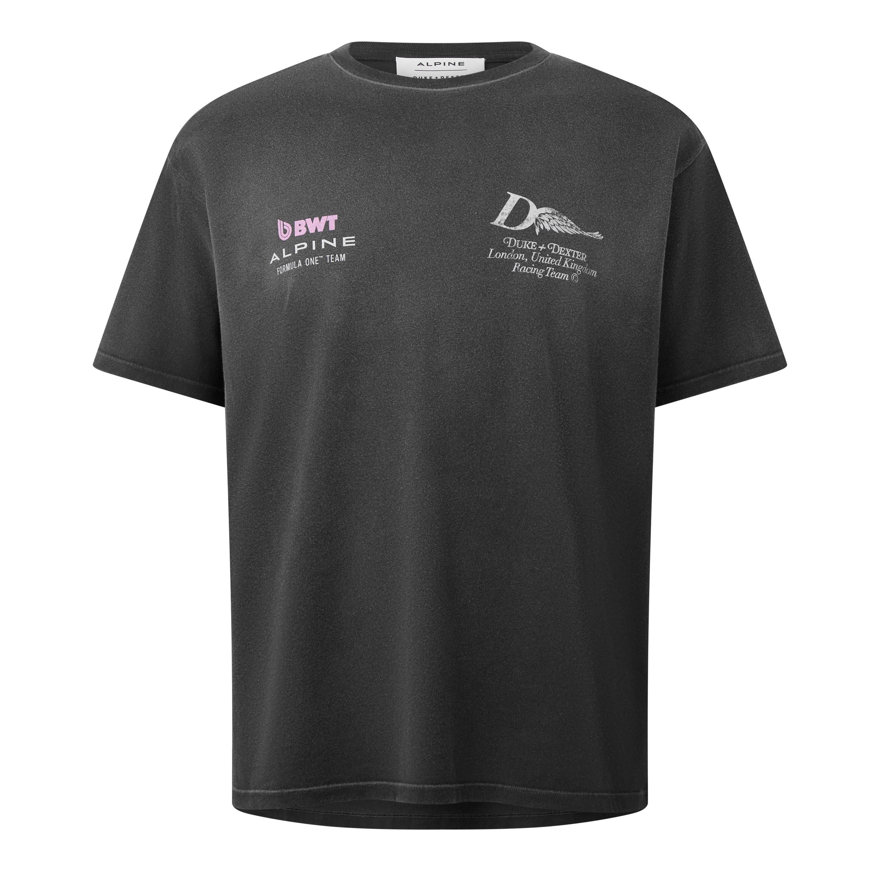 BLACK - Duke and Dexter - DD ALPINE HELMET TEE - 1