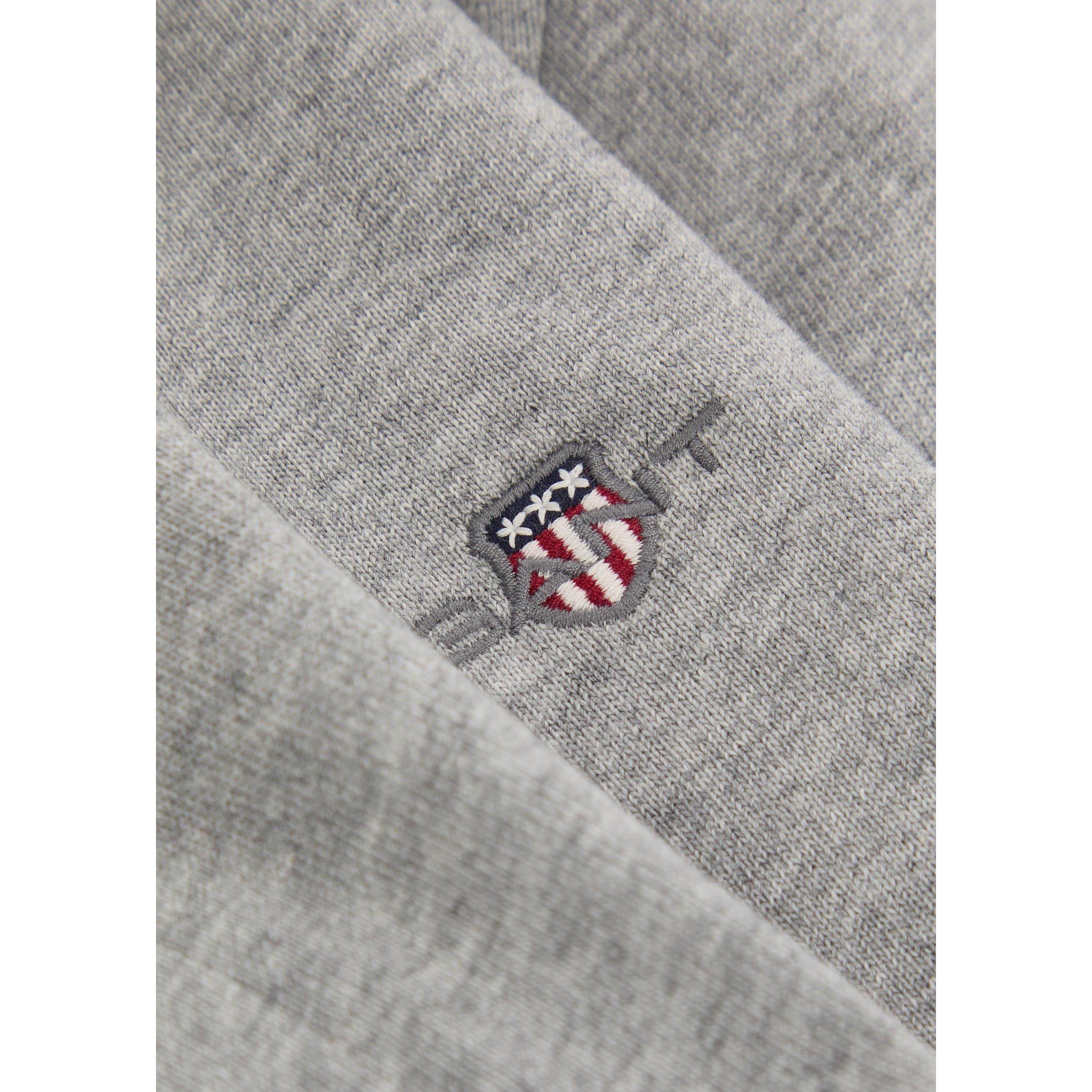 GREY - Gant - GANT CHMBRY CLR RUGBY POLO LS - 4