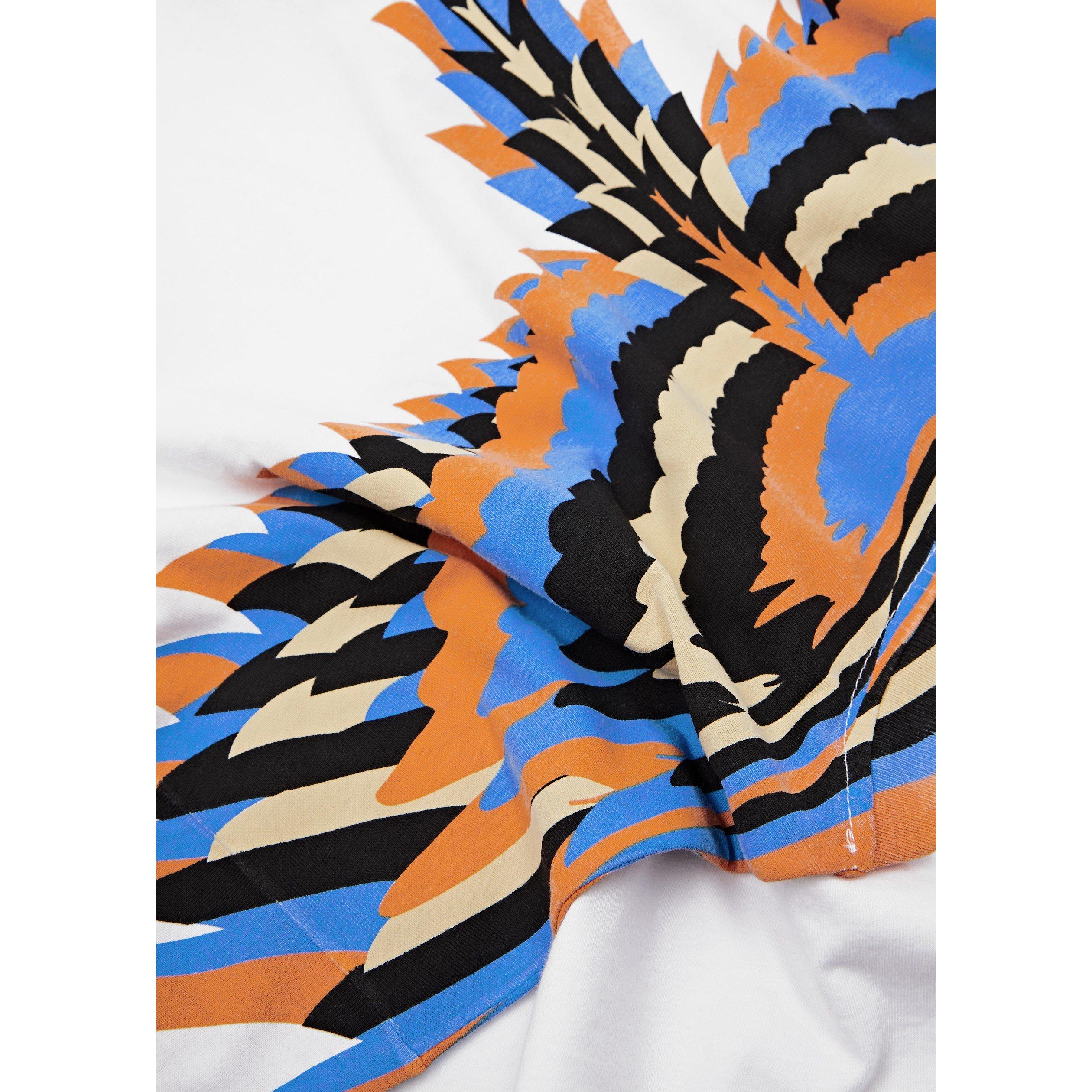 WHITE AND OTHER - Marcelo Burlon - MB OPTICAL WINGS SS TEE - 4