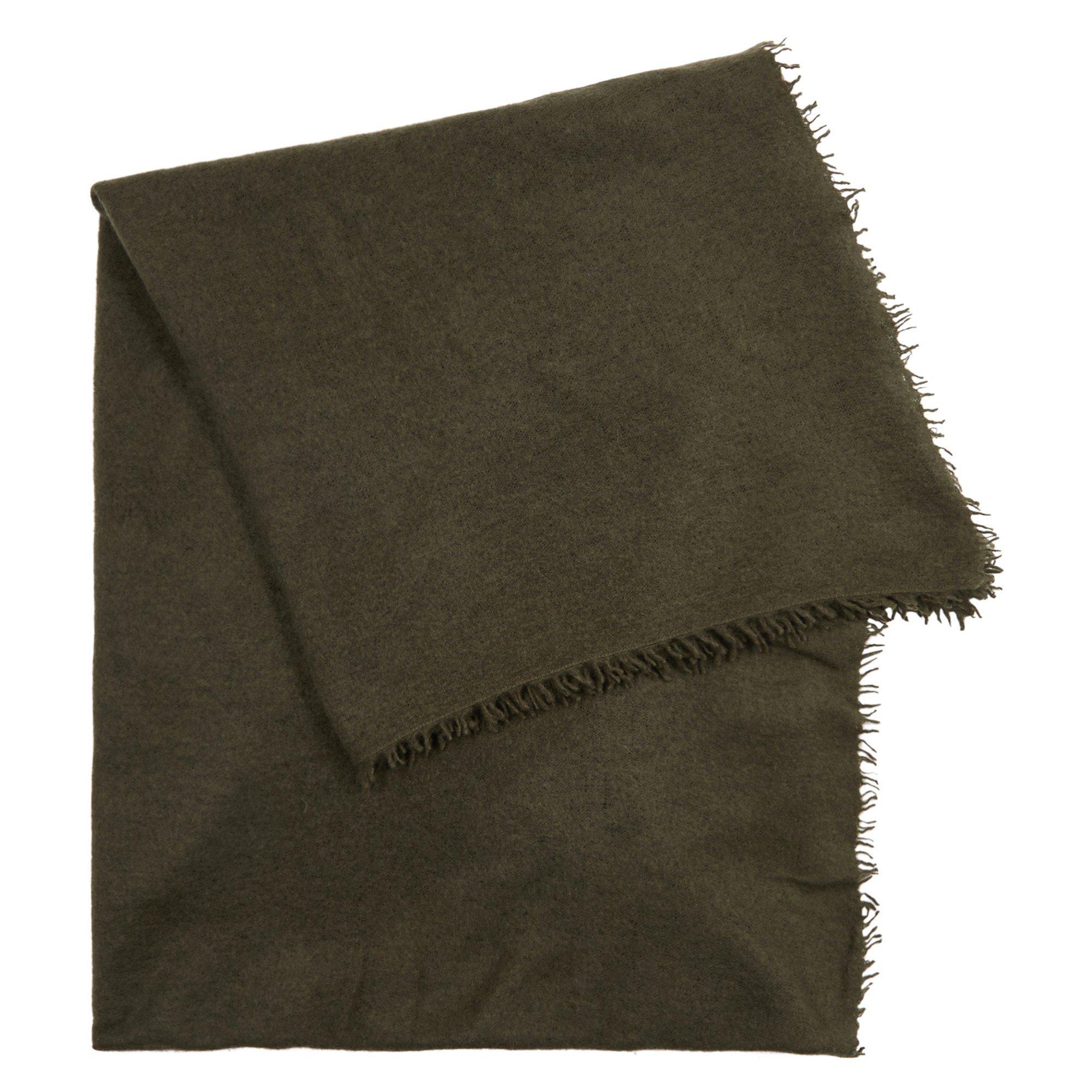 OLIVE - Denis Colomb - FUZZY FEUTRE CASHMERE SHWAWL - 1
