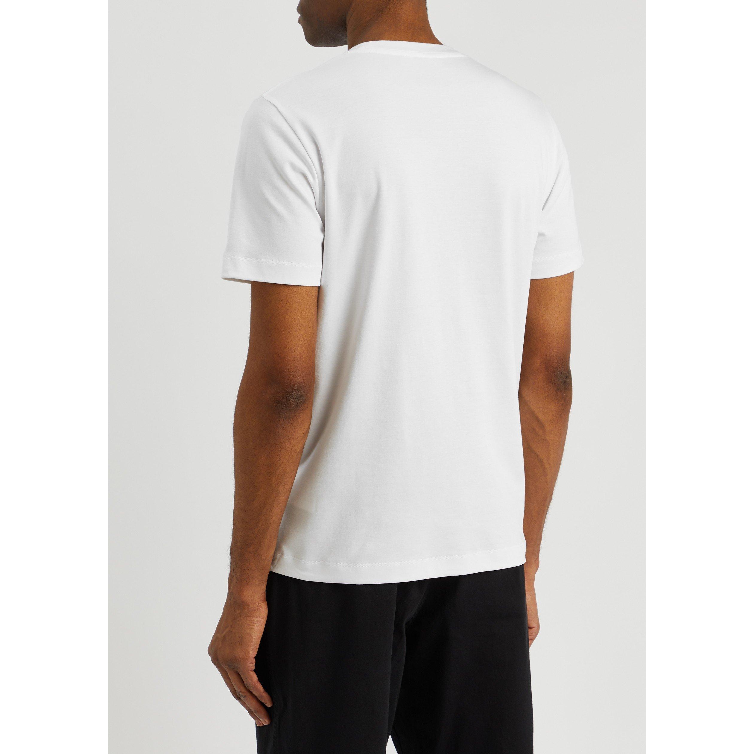 WHITE - Norse Projects - NORSE TEE SS TXT LGO - 3