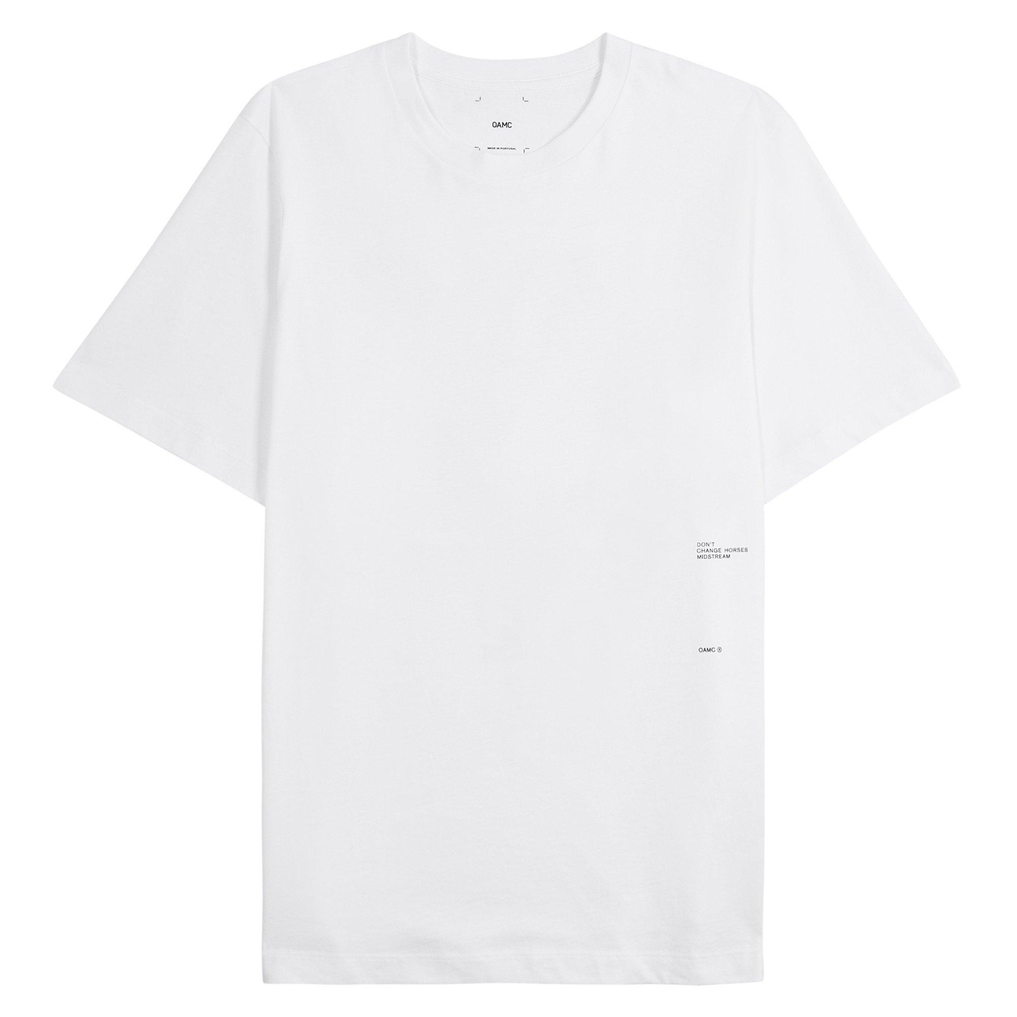 WHITE - Oamc - O STILL SS TEE - 1