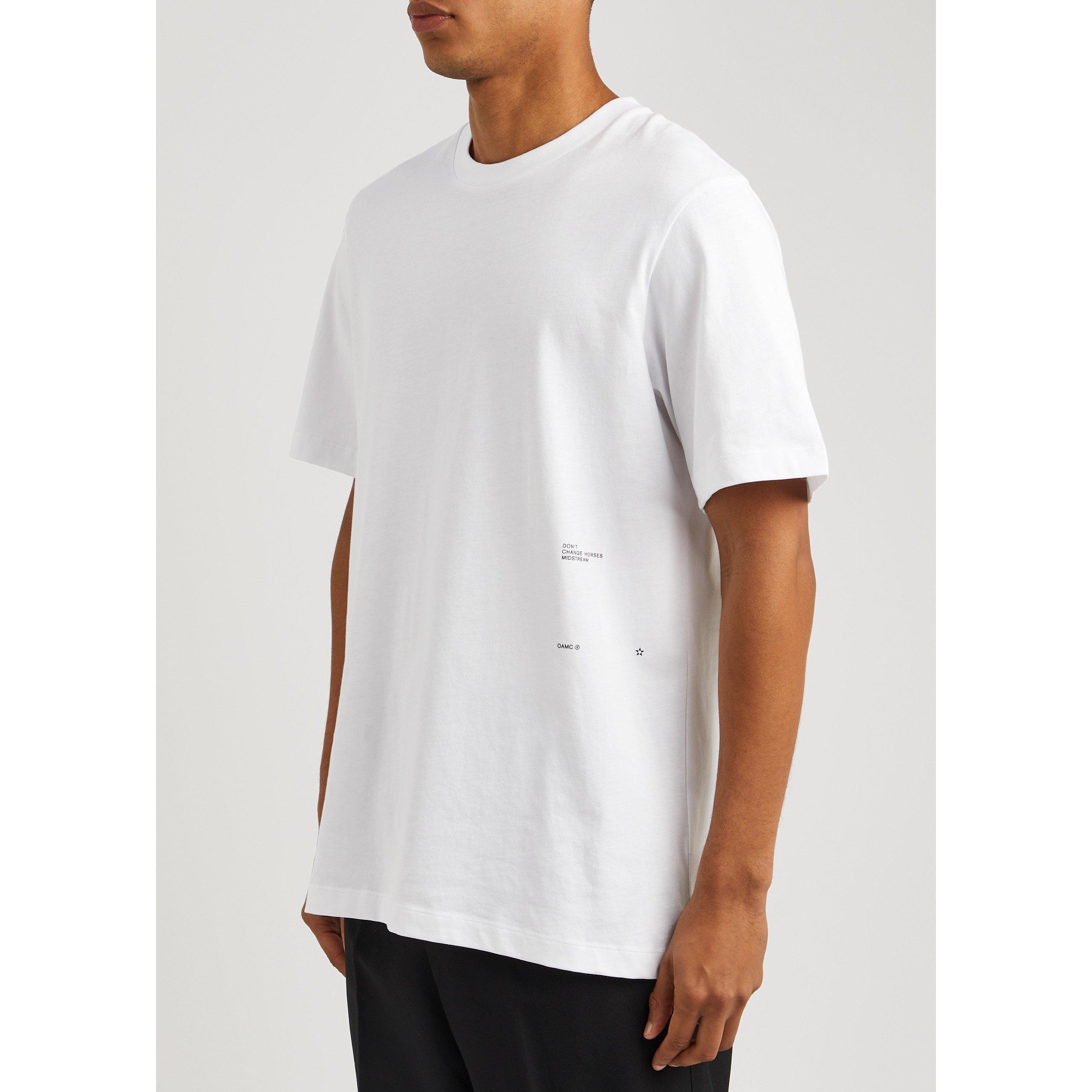WHITE - Oamc - O STILL SS TEE - 2
