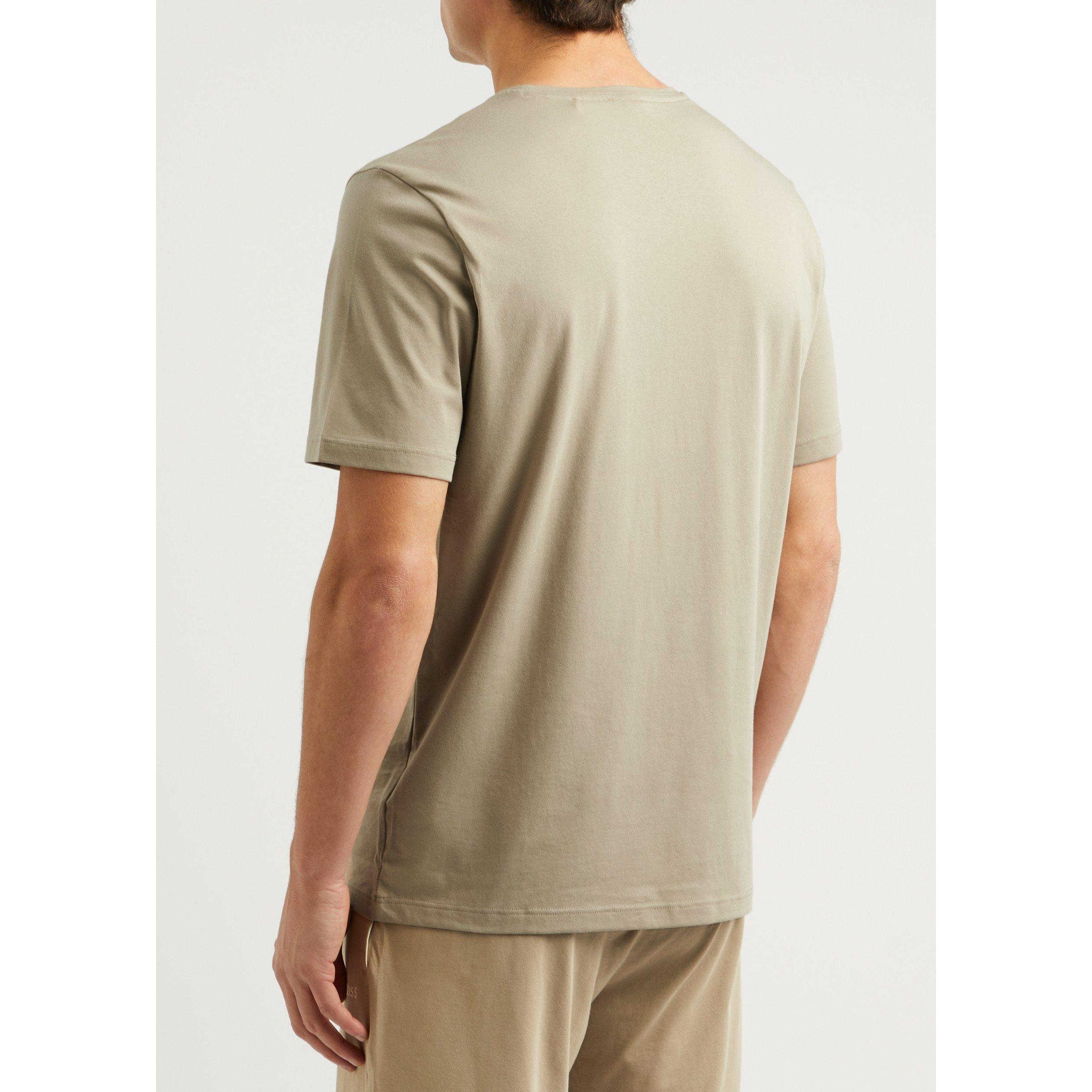 BEIGE - Hugo - BOSS MNM SS TEE - 3