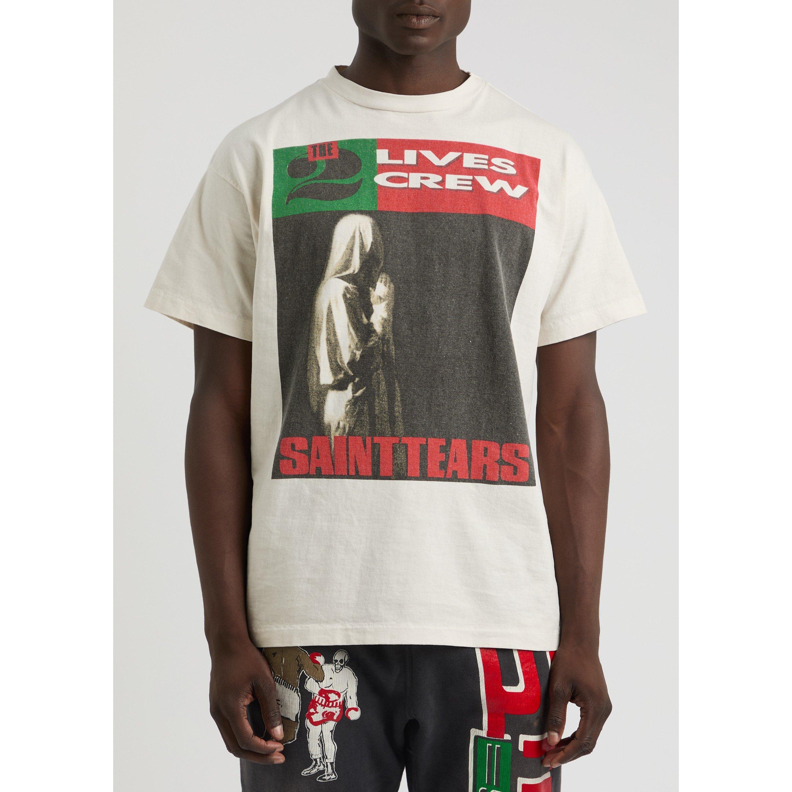 WHITE - SAINT MXXXXXX - SM X DENIM TEARS SS TEE - 2