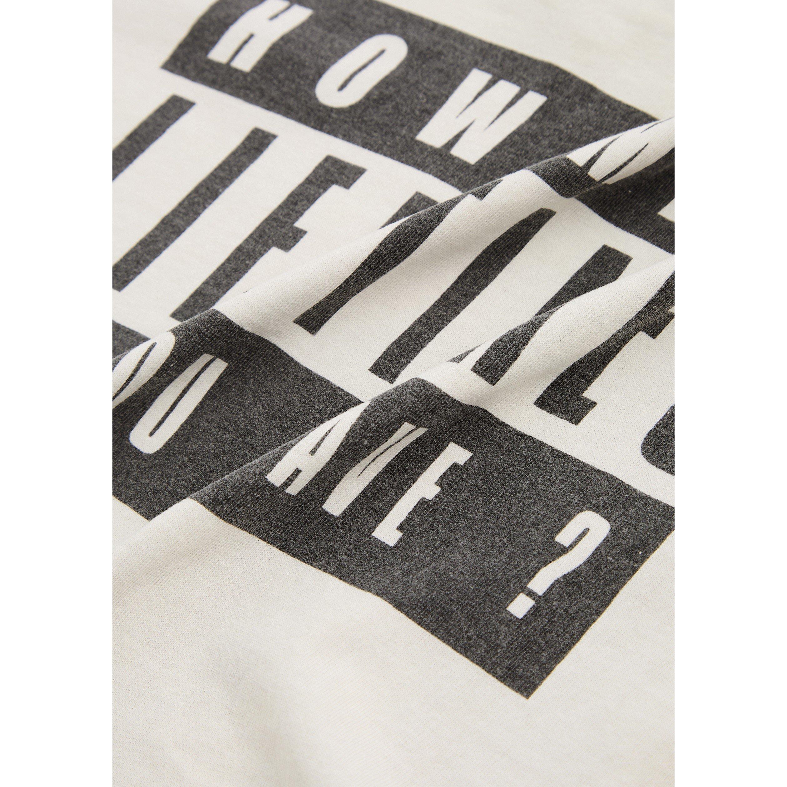 WHITE - SAINT MXXXXXX - SM X DENIM TEARS SS TEE - 4