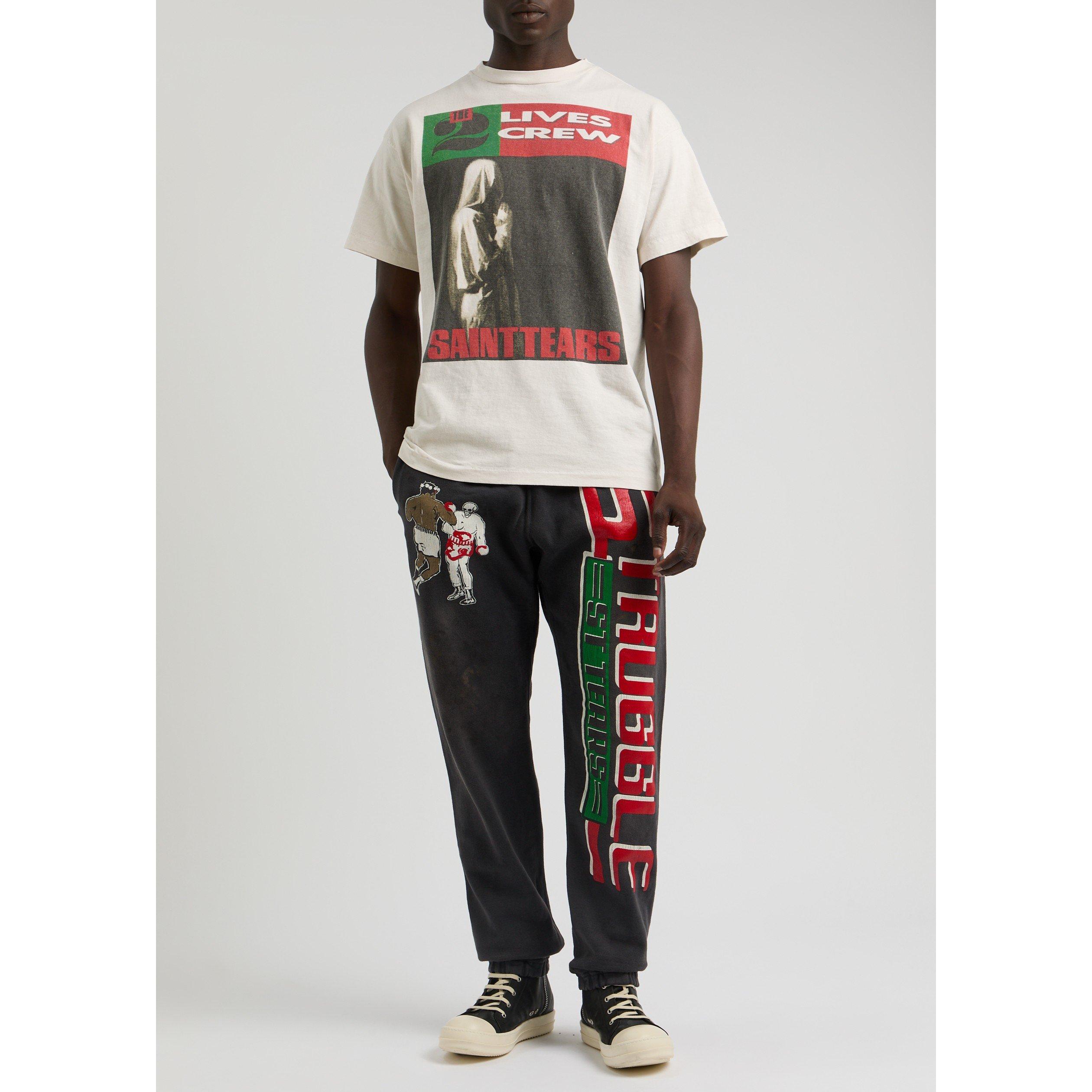 WHITE - SAINT MXXXXXX - SM X DENIM TEARS SS TEE - 5