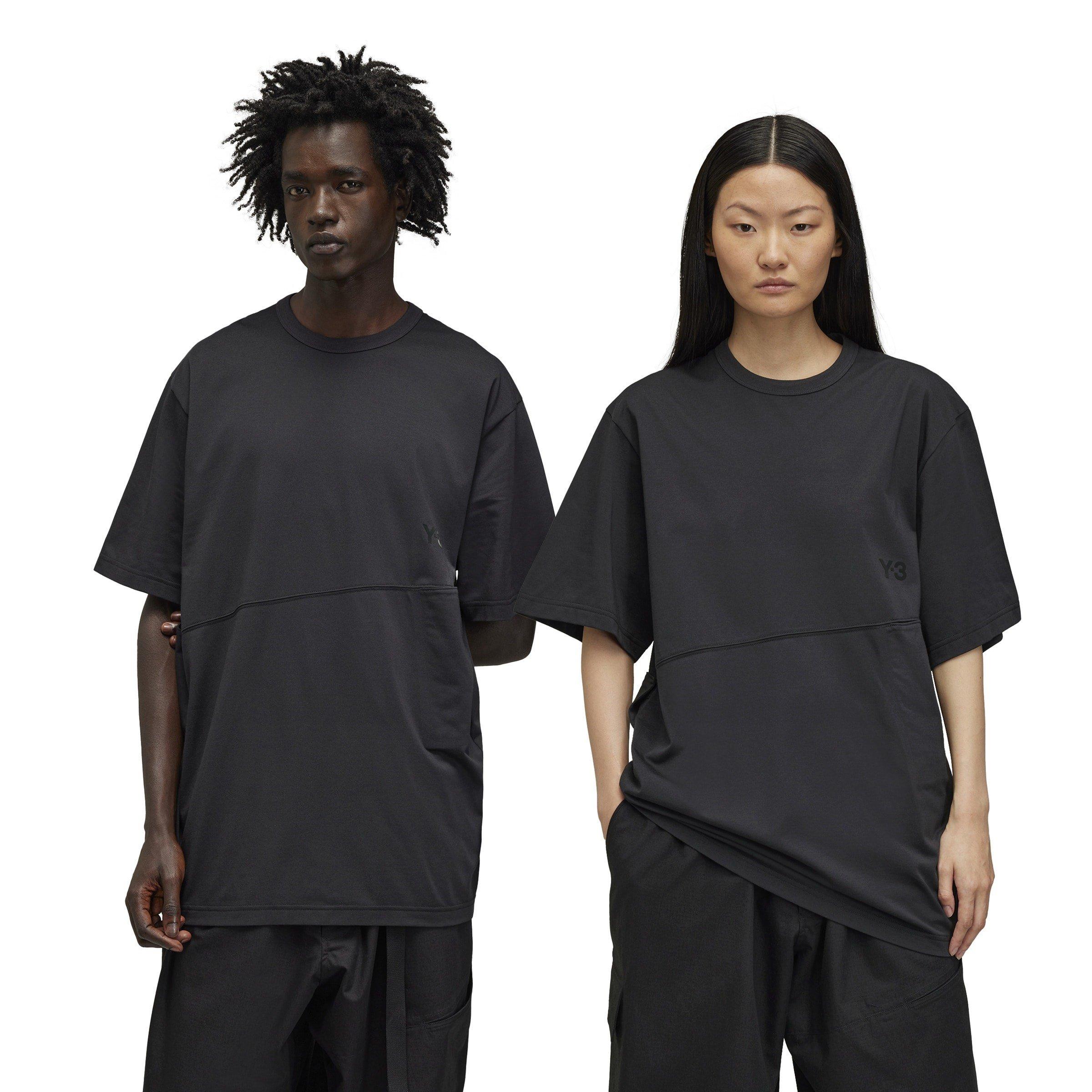 Black - Y3 - Men's Vent Regular Fit T-Shirt - 1