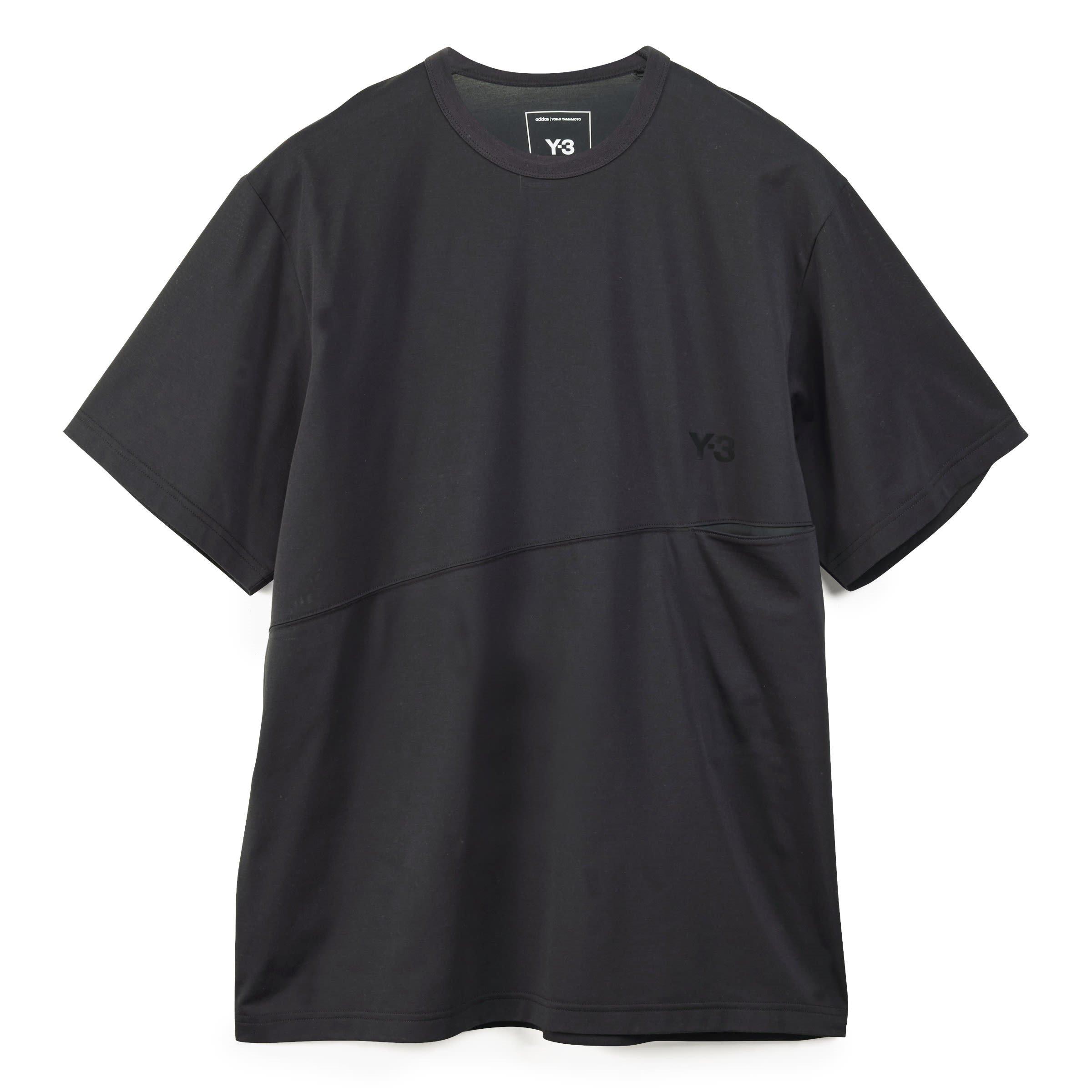 Black - Y3 - Men's Vent Regular Fit T-Shirt - 10