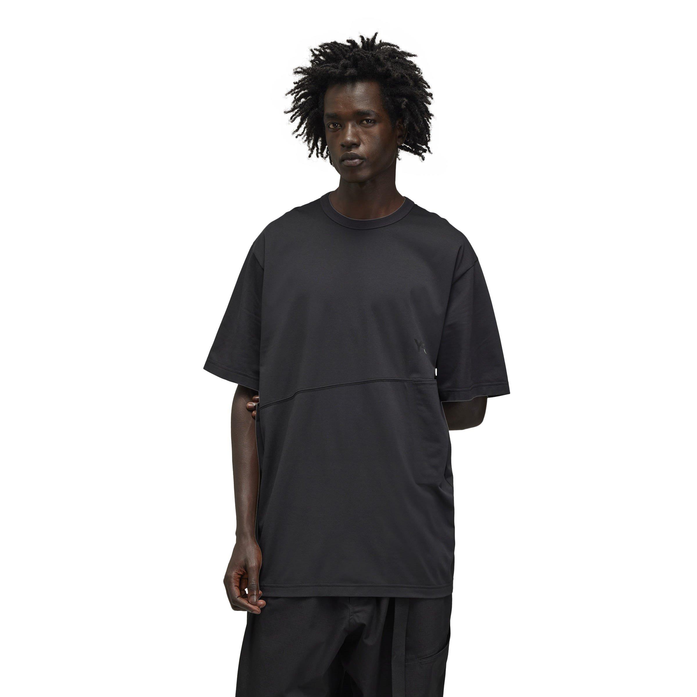 Black - Y3 - Men's Vent Regular Fit T-Shirt - 3