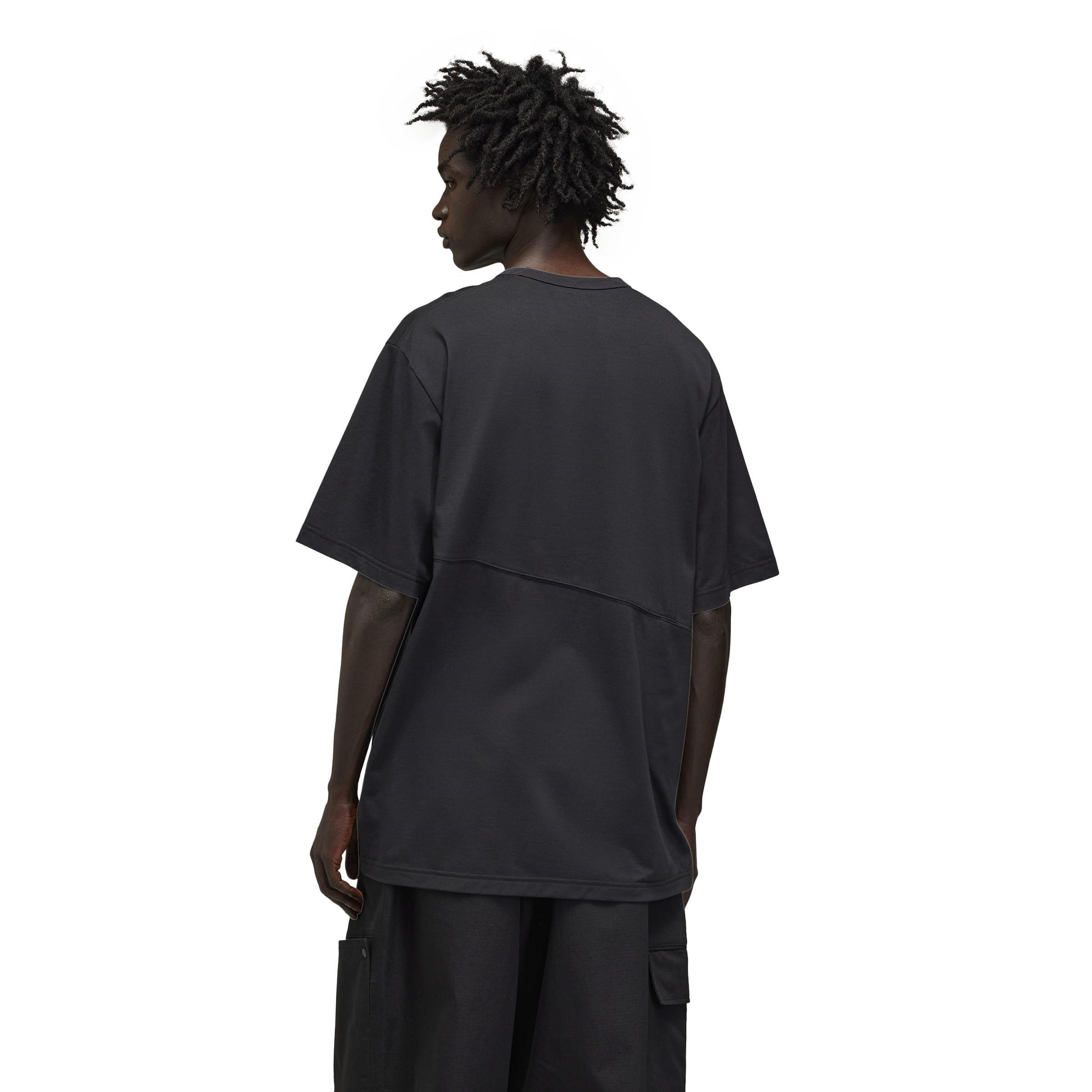 Black - Y3 - Men's Vent Regular Fit T-Shirt - 4