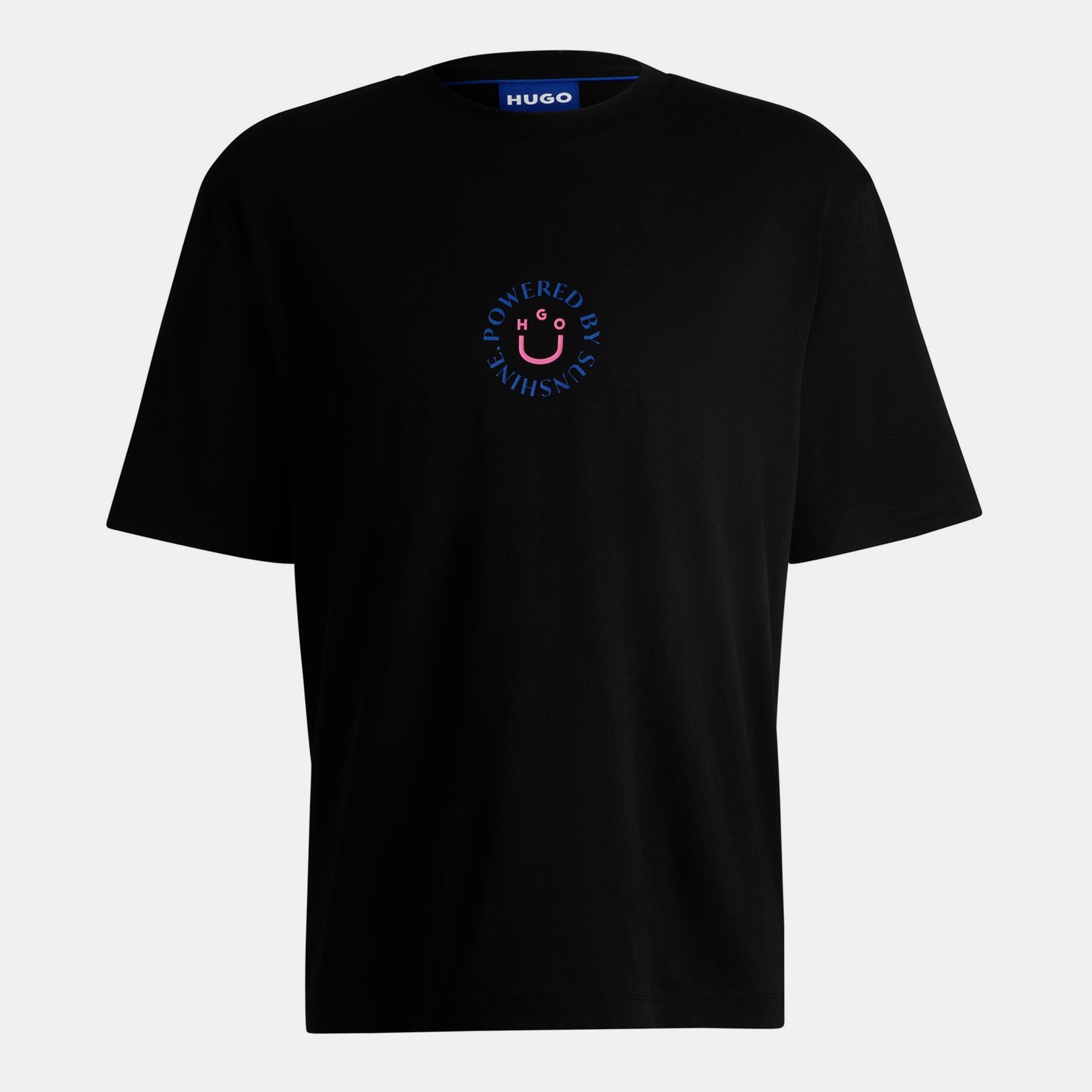 Hugo Men's Napoka 01 Regular Fit T-Shirt - Black 001 - L